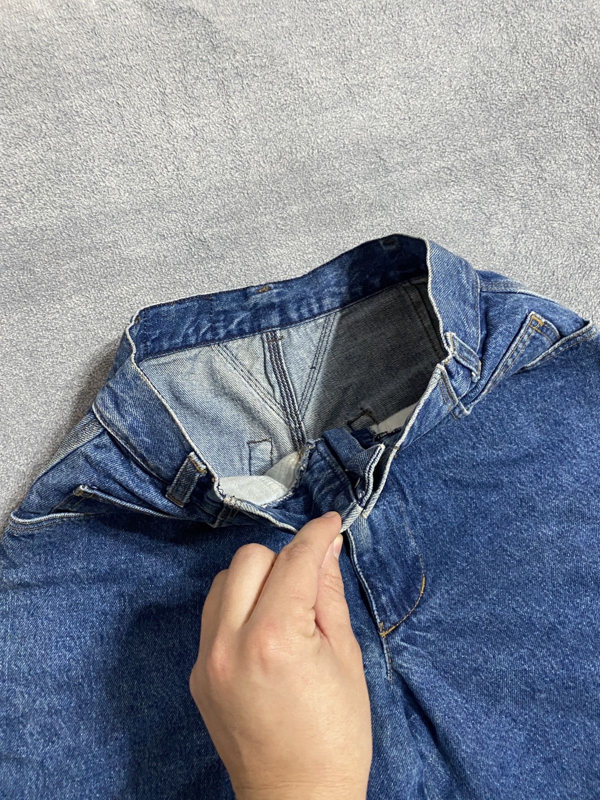 Fiorucci Vintage 90s Fiorucci Jeans High Rise Tapered denim Size US 31 - 10 Thumbnail