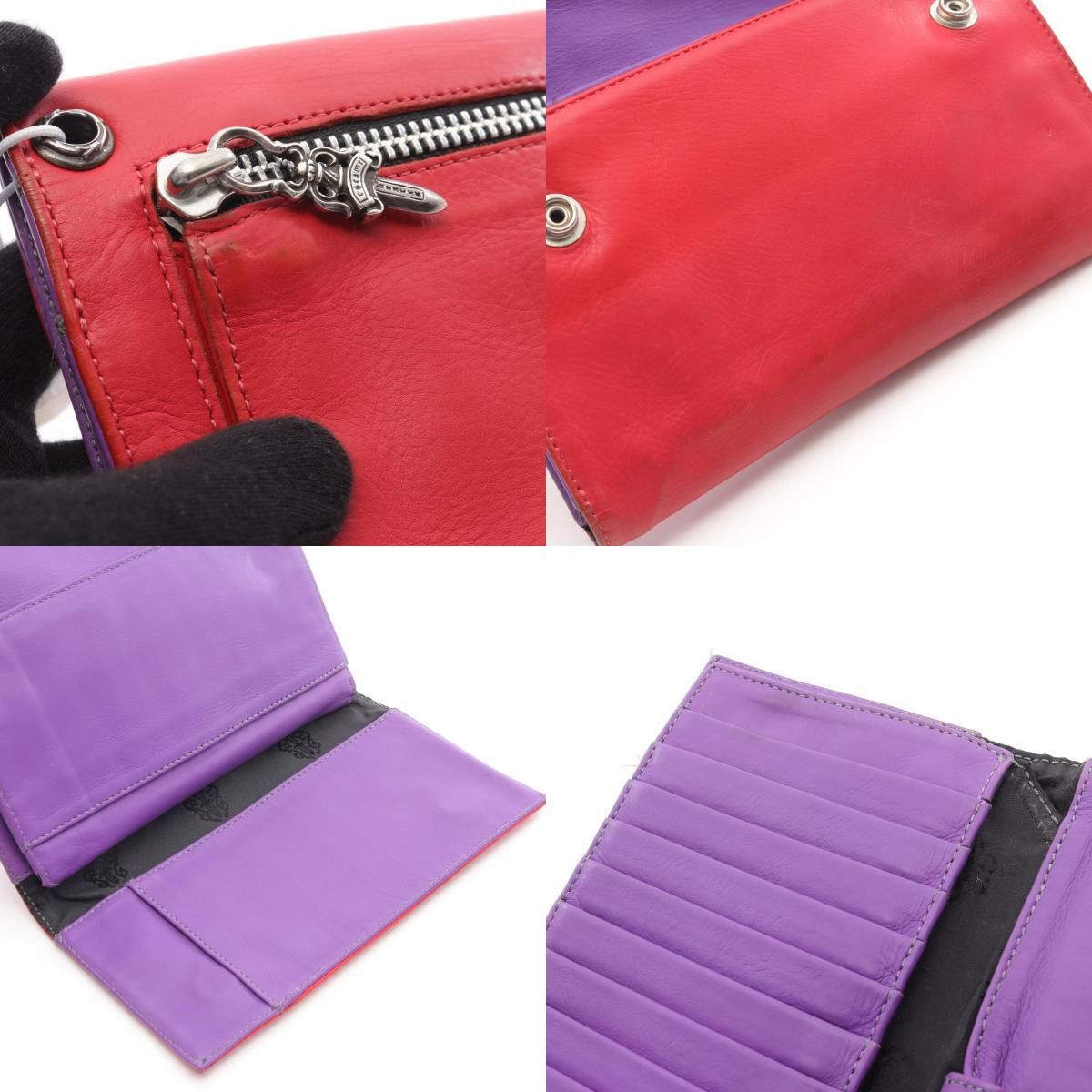 Chrome Hearts Chrome Hearts Cross Ball Wave Wallet Size ONE SIZE - 5 Thumbnail