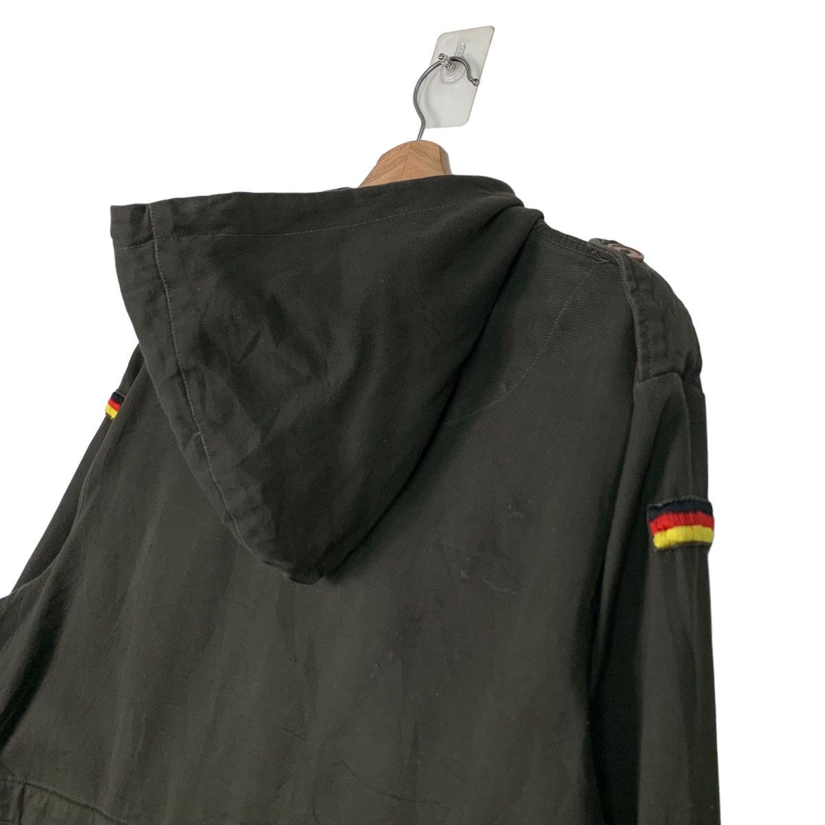 Japanese Brand SCHWARZ GUMU Hooded Jacket / Parka #0549-C25 Size US L / EU 52-54 / 3 - 8 Thumbnail