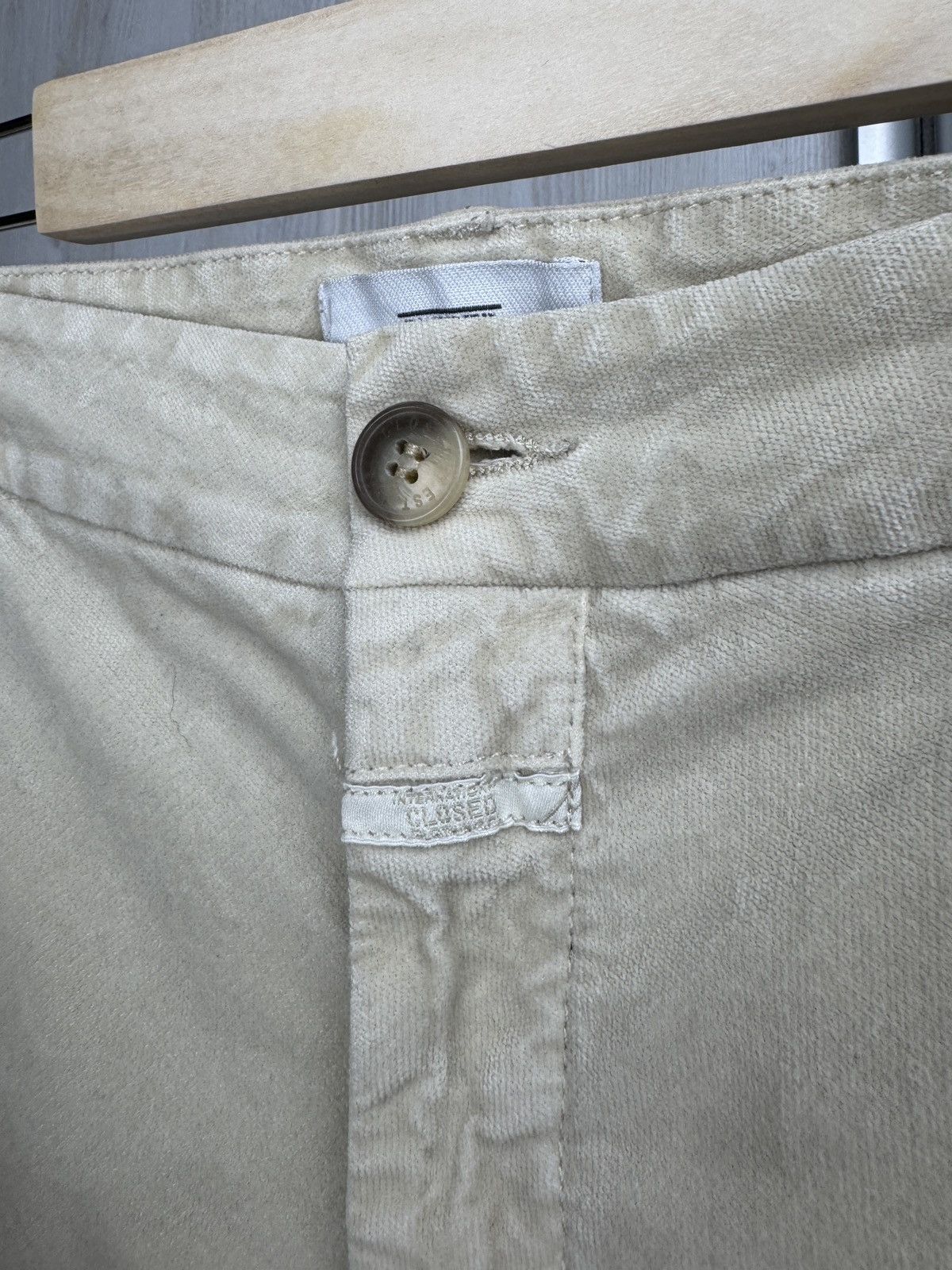CLOSED Closed Stewart beige cropped chino pants Size 29" - 8 Thumbnail
