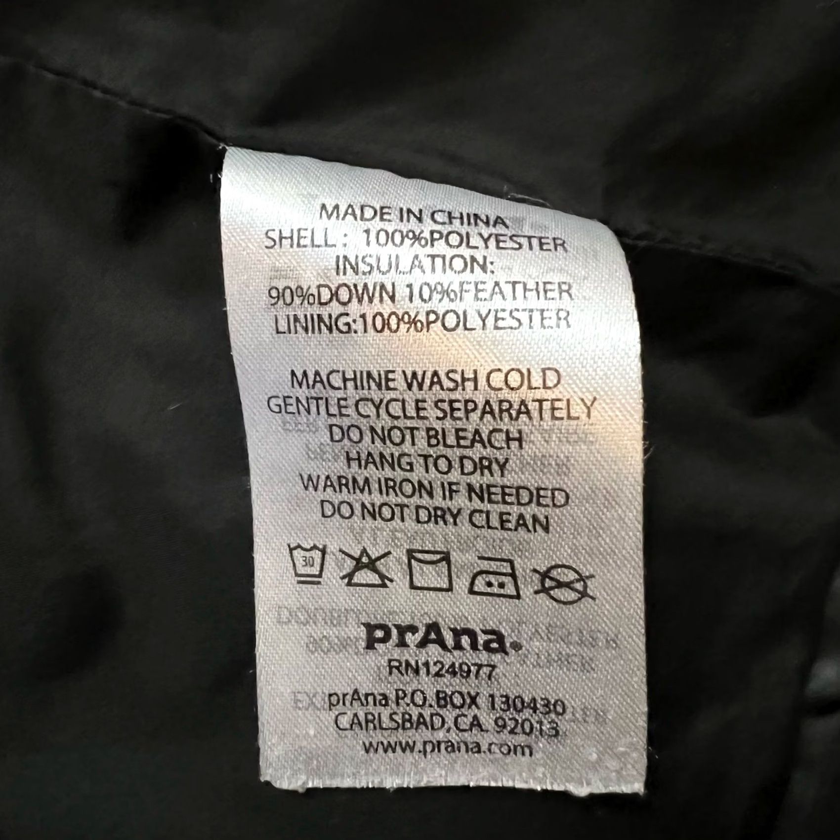 Prana Prana Vest Puffer Jacket Womens Small Down Black Quilted Vest S Womens Size S / US 4 / IT 40 - 7 Thumbnail
