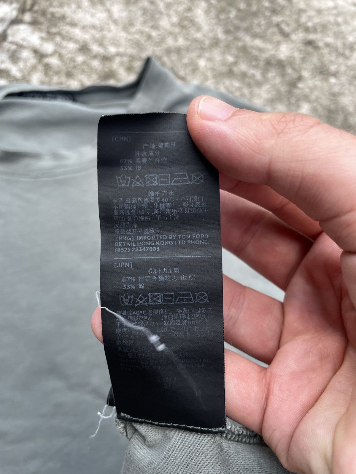 Tom Ford × Vintage Tom Ford Luxury Lyocell Classic T Shirt Size US L / EU 52-54 / 3 - 7 Thumbnail