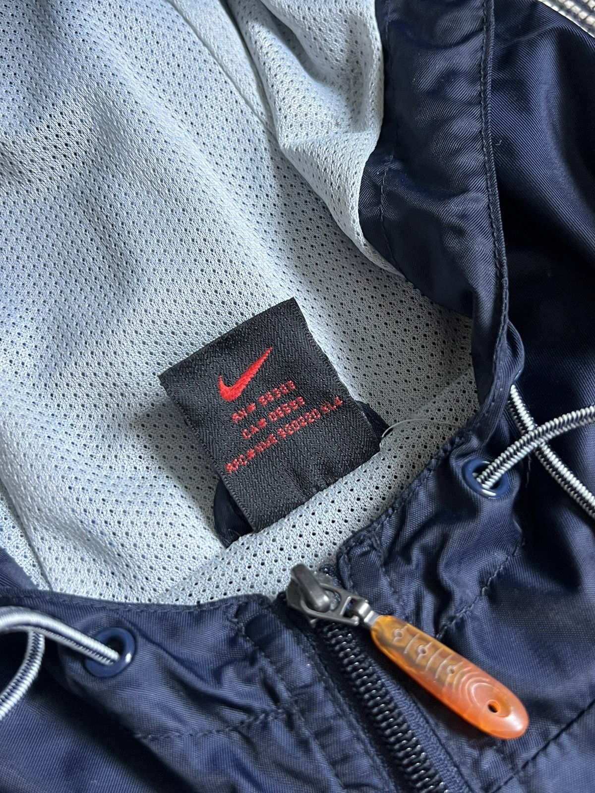 Nike Vintage 90’s Nike Swoosh Nylon Anorak Jacket Size US XL / EU 56 / 4 - 16 Thumbnail