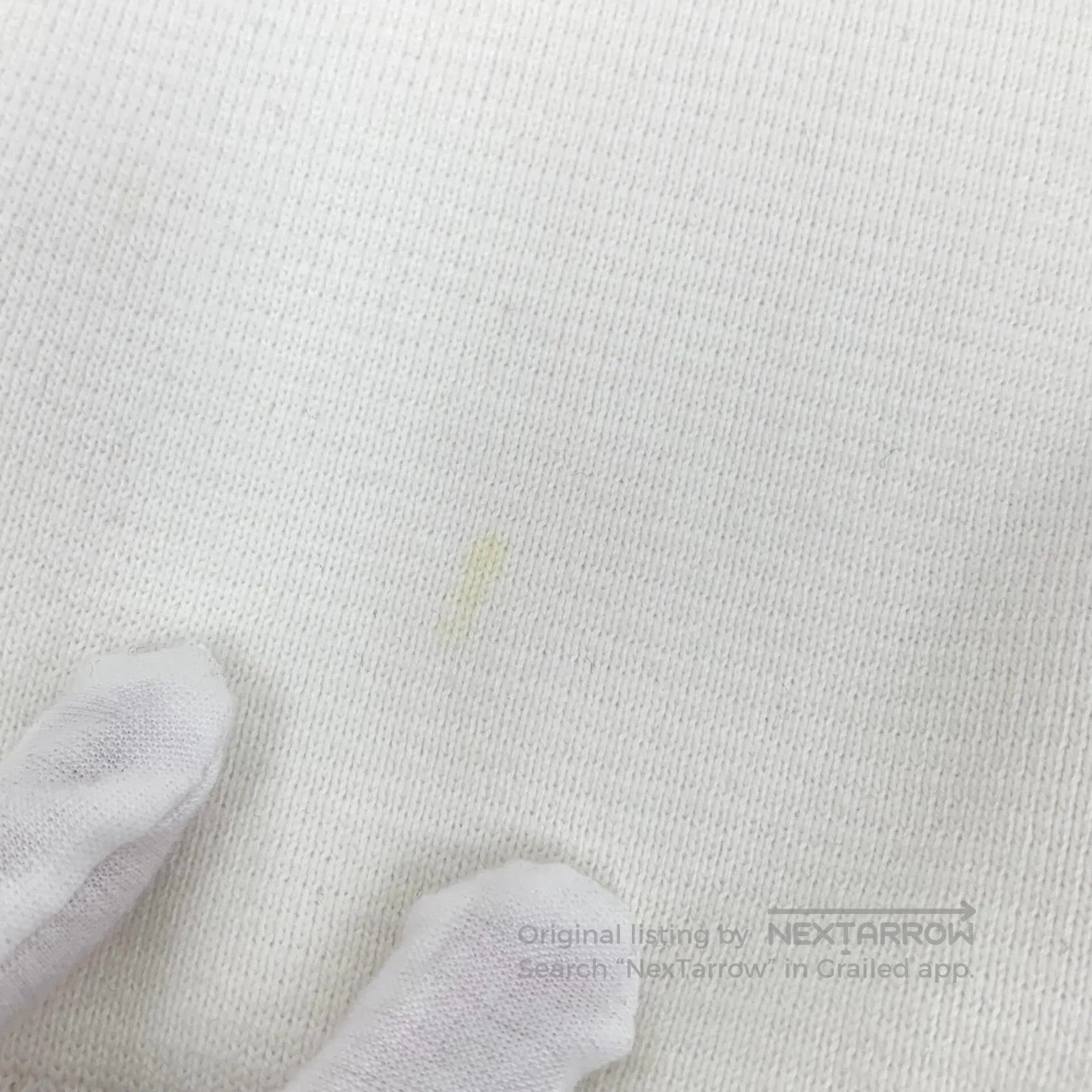 Thom Browne Thom Browne White Classic Four Stripe Cotton Crew Neck Lon Size US XXS / EU 40 - 7 Thumbnail