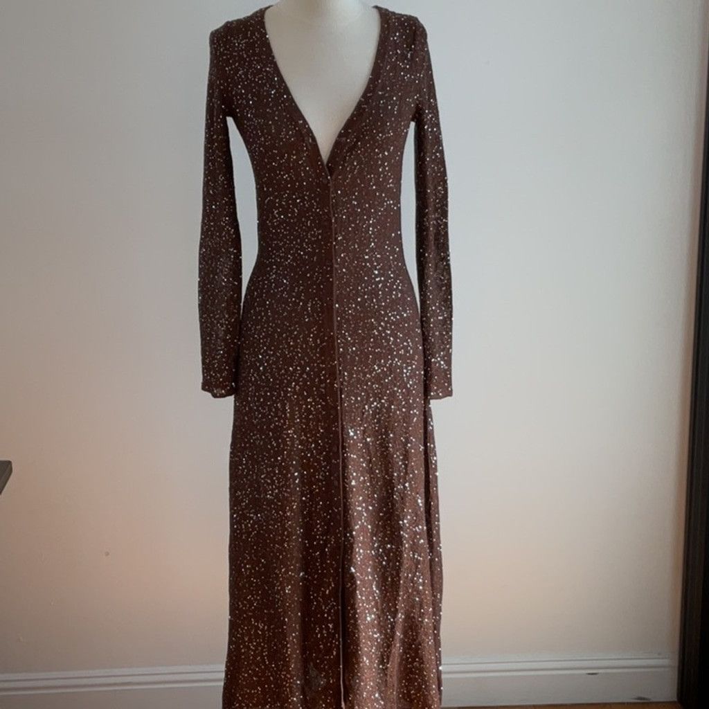 MISA Los Angeles MISA Los Angeles Rafael Cardigan Dress, Size: M Size M / US 6-8 / IT 42-44 - 9 Thumbnail