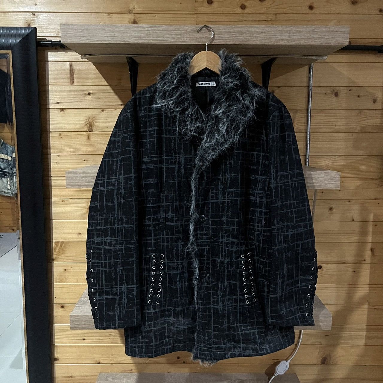 If Six Was Nine Euphuistic Fur Jacket If6Was9 LGB Avant garde Opium Style Size US L / EU 52-54 / 3 - 1 Thumbnail