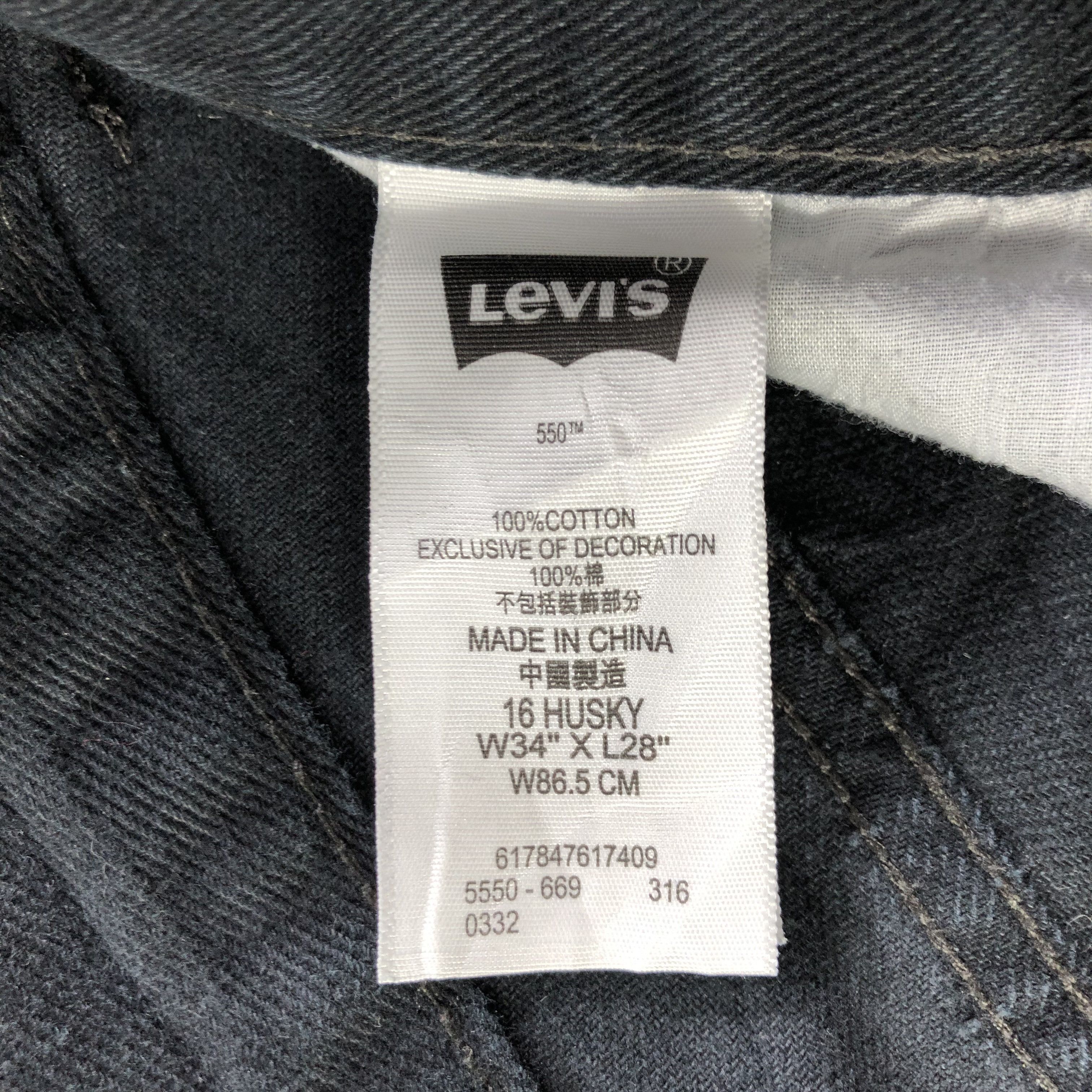 Levi's × Vintage Vintage Levis 550 Jeans-JM3465 Size 34" / US 12 / IT 48 - 9 Thumbnail