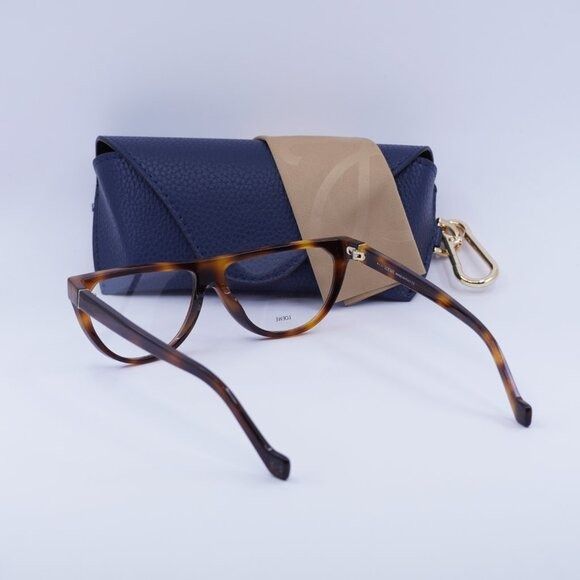 Loewe Loewe LW50023I 052 Eyeglasses Havana 57mm Cat Eye Frame Size ONE SIZE - 10 Thumbnail