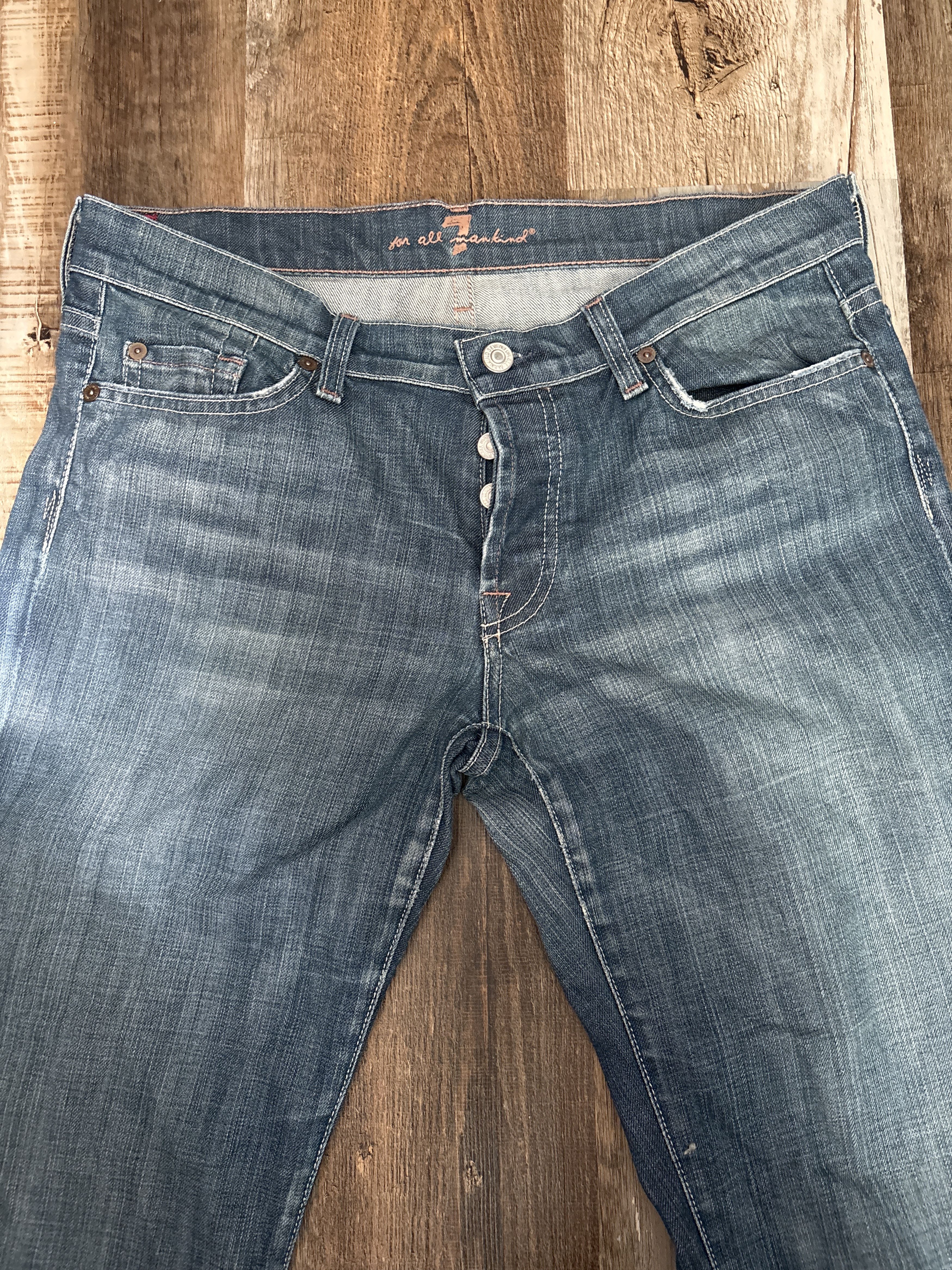 7 For All Mankind 7 for all mankind boy cut jeans Size 30" / US 8 / IT 44 - 2 Thumbnail