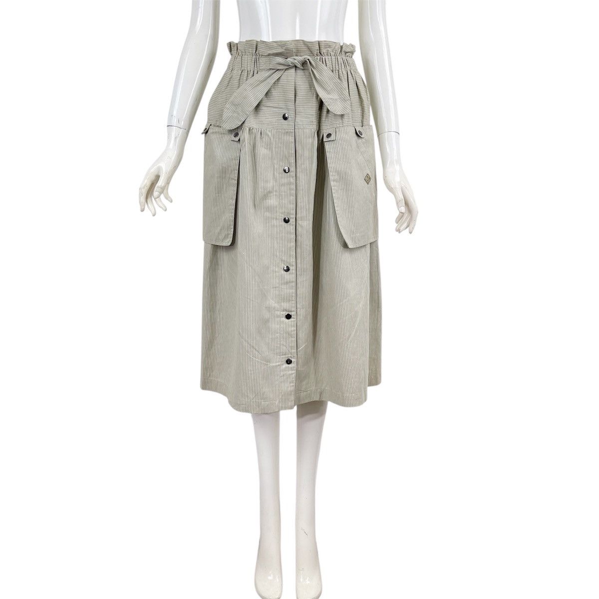 Christian Dior Monsieur × Vintage Vintage Christian Dior Untility Skirt Size 24" / US 00 / IT 34 - 7 Thumbnail