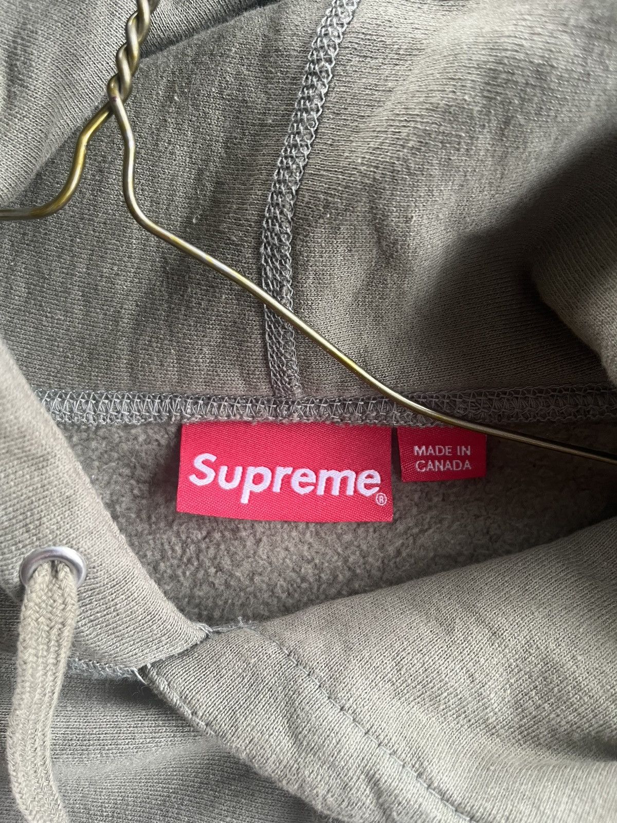 Supreme Supreme Classic Ad Hooded Sweatshirt Light Olive Size US M / EU 48-50 / 2 - 3 Thumbnail