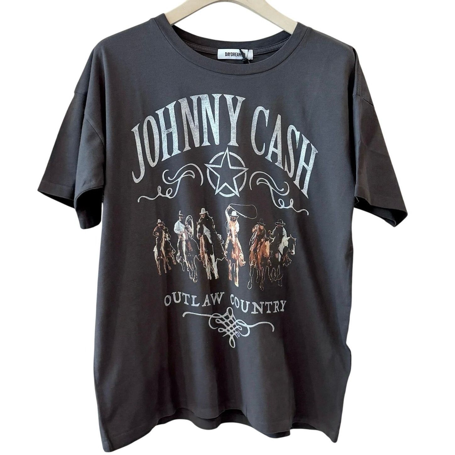 Daydreamer DAYDREAMER Johnny Cash Outlaw Country Merch Tee Size Medium Size M / US 6-8 / IT 42-44 - 10 Thumbnail