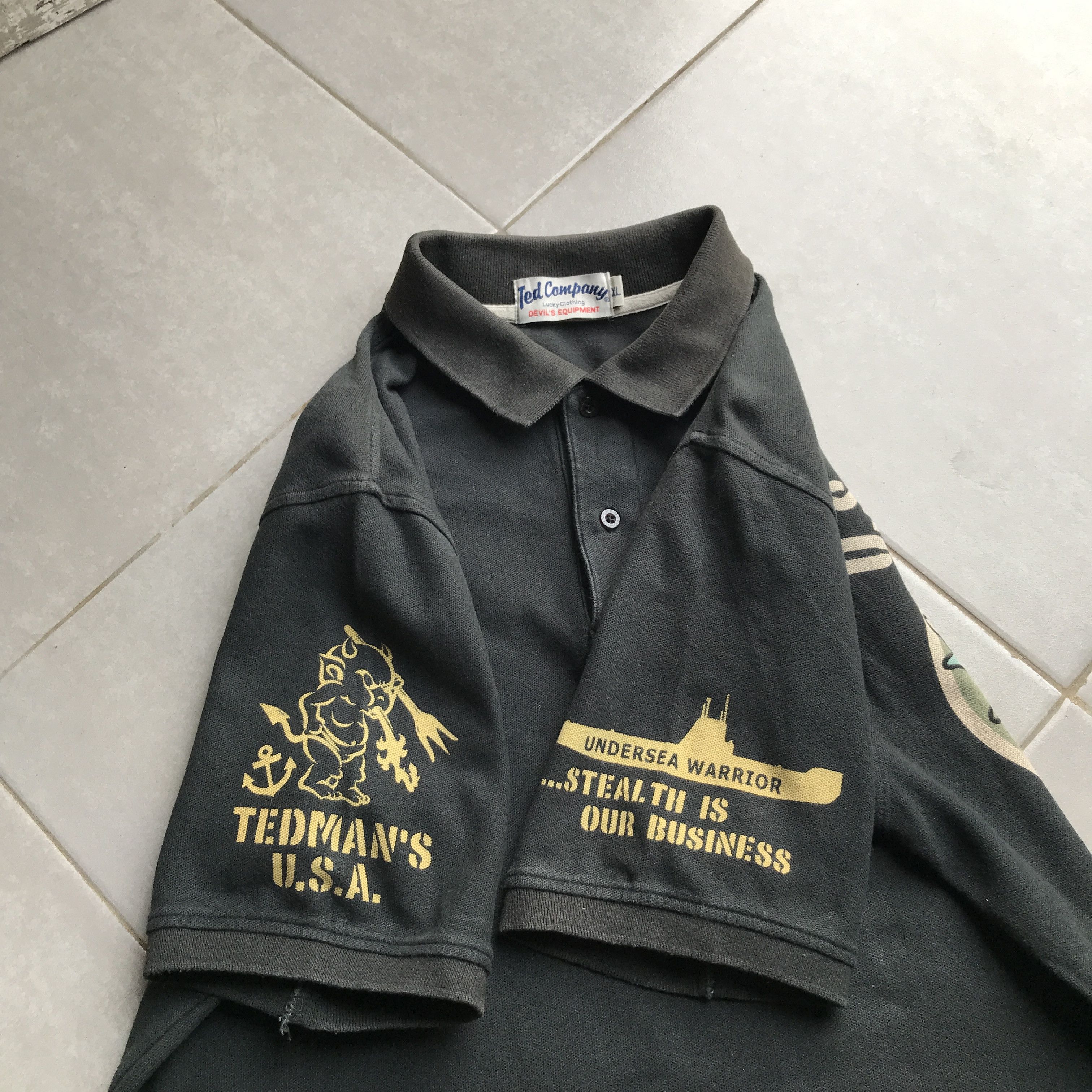 Vintage Vintage ted company us sub marine force Size US XL / EU 56 / 4 - 6 Thumbnail