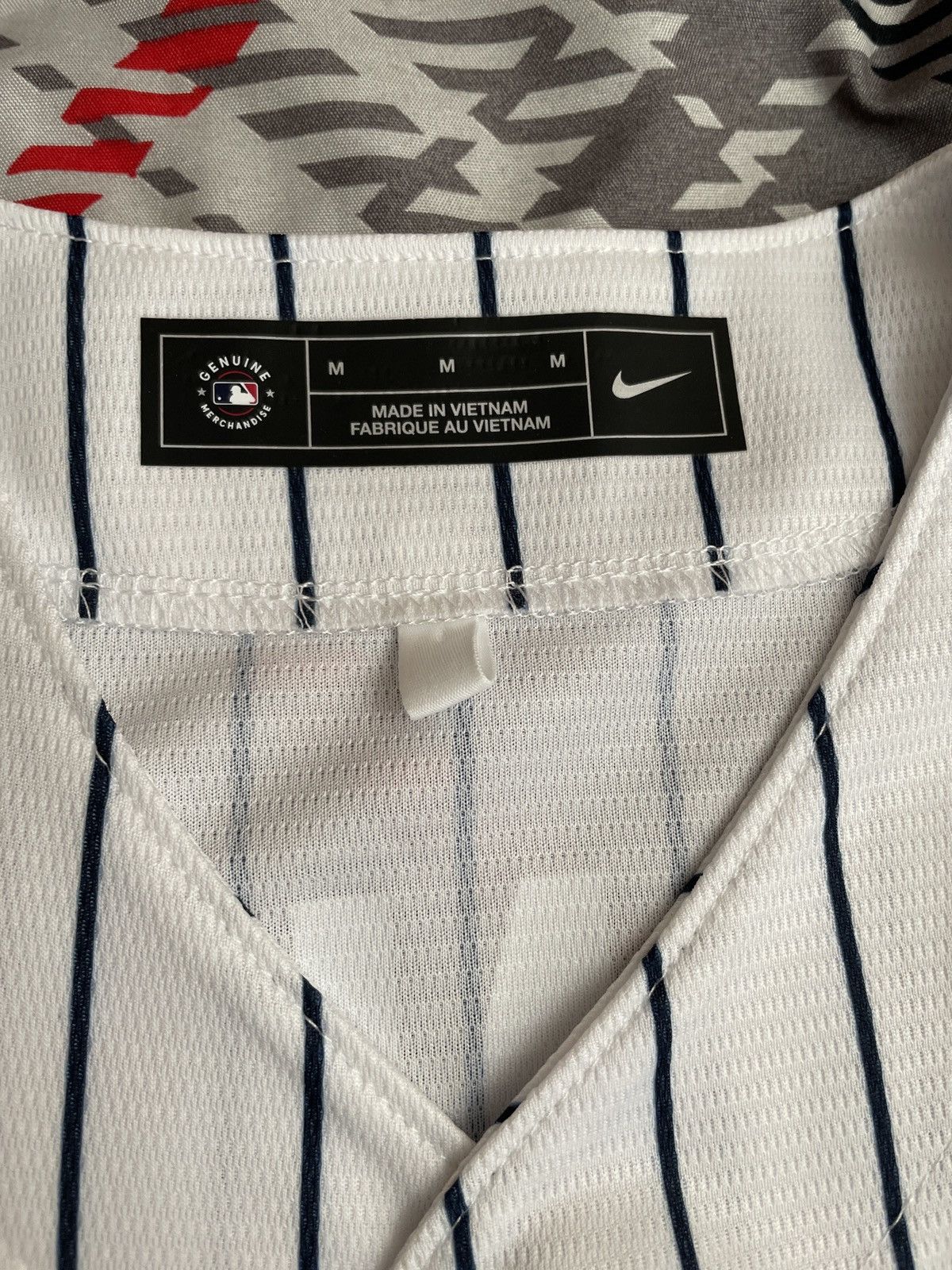 Nike New York Yankees 27 Stanton Jersey Medium with hat S/M Size US M / EU 48-50 / 2 - 3 Thumbnail