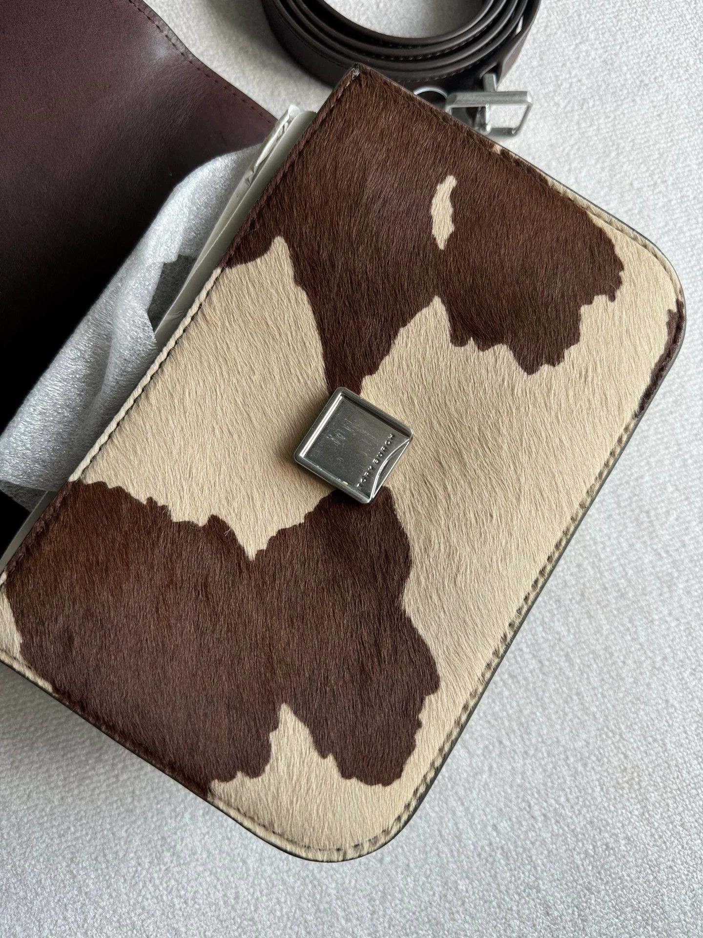 Tory Burch TORY BURCH Eleanor Cream Small Crossbody Size ONE SIZE - 7 Thumbnail