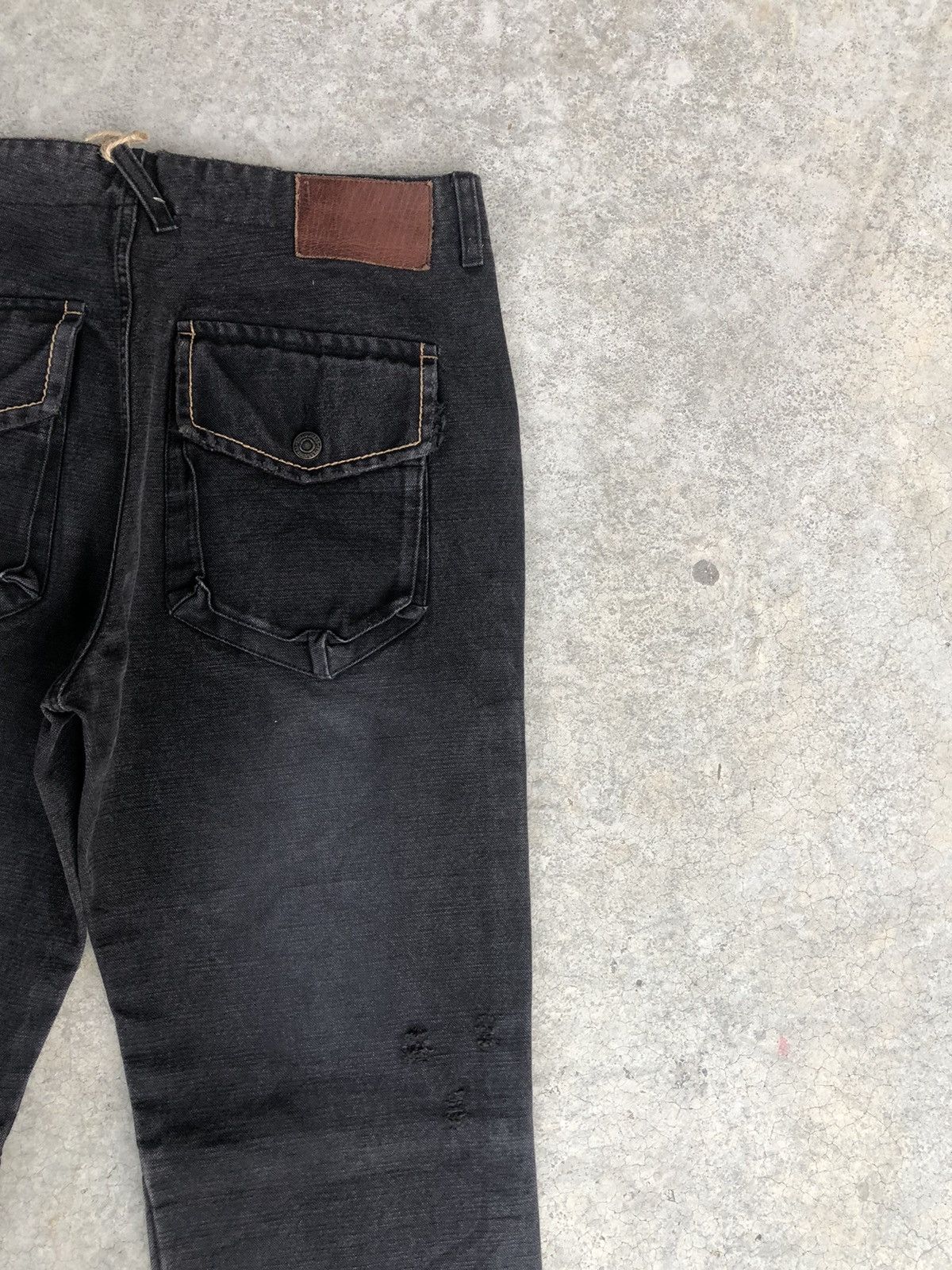 Japanese Brand Japanese Global Work Distressed Baker Pant Size US 31 - 10 Thumbnail