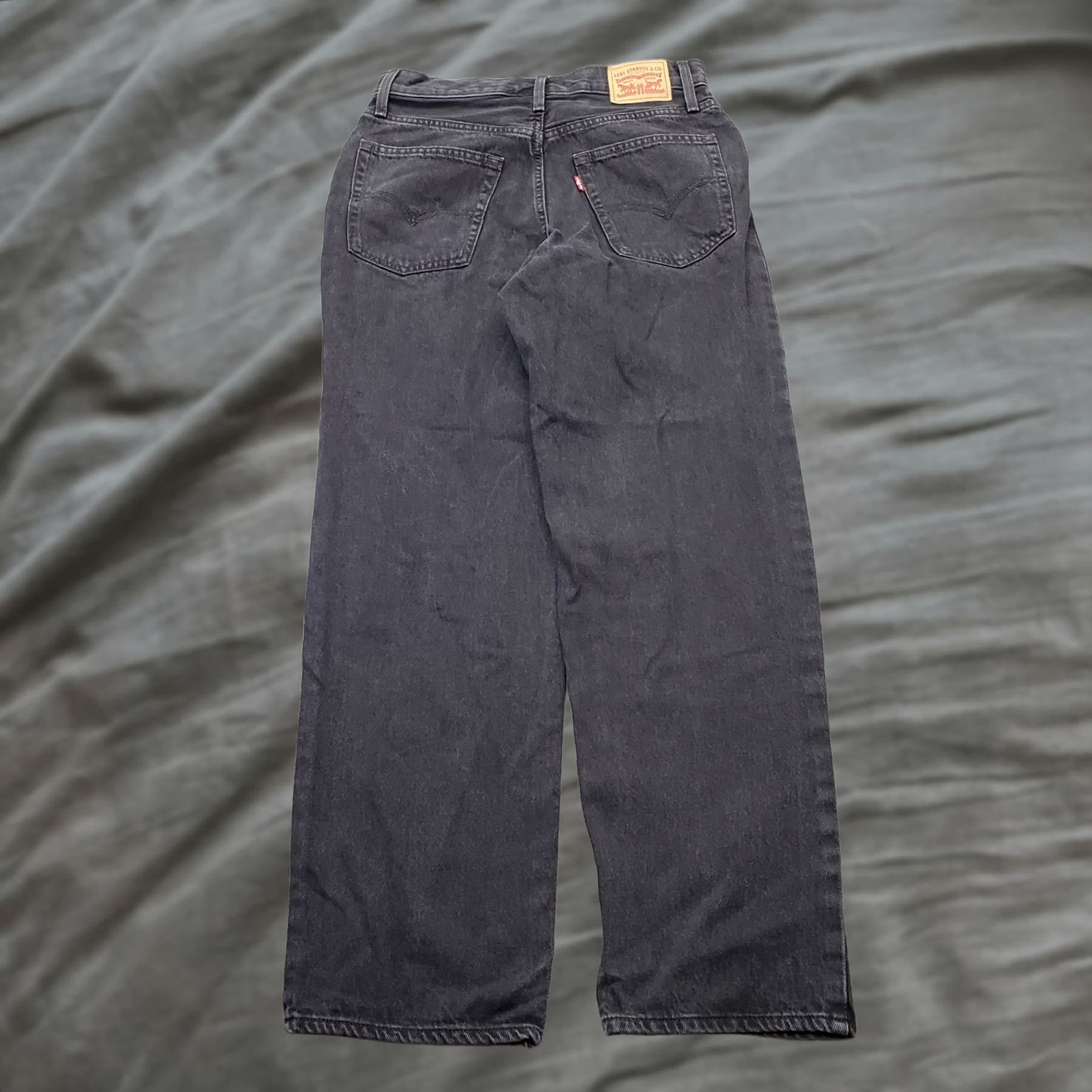 Levi's Levi'S '94 Baggy Jeans Womens 28 Black Denim Red Tab Straight Leg Streetwear - Soft, Comfortable, Durable Size 28" / US 6 / IT 42 - 1 Thumbnail