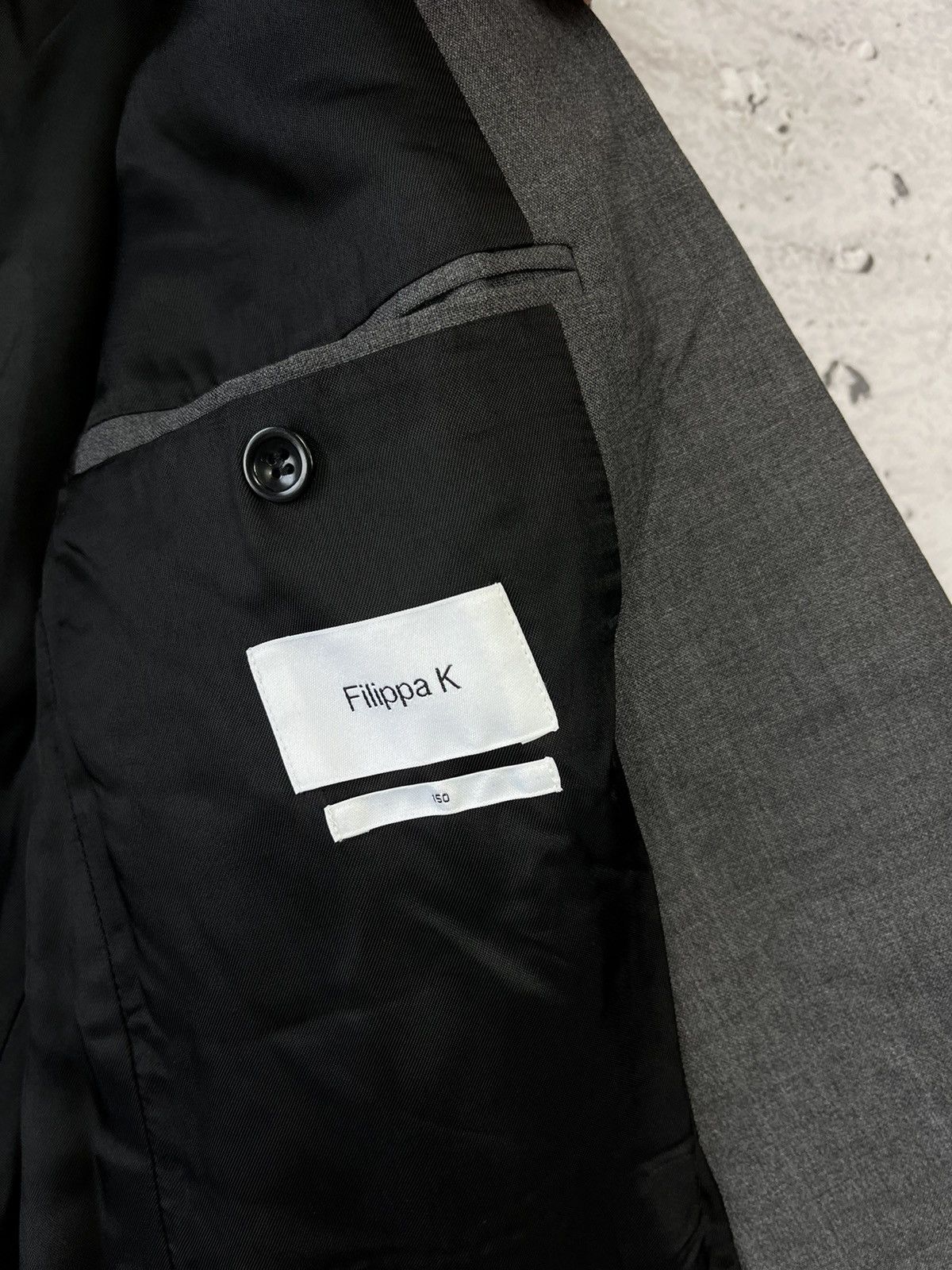 Filippa K Christian Cool Wool Blazer M Size 50R - 4 Thumbnail