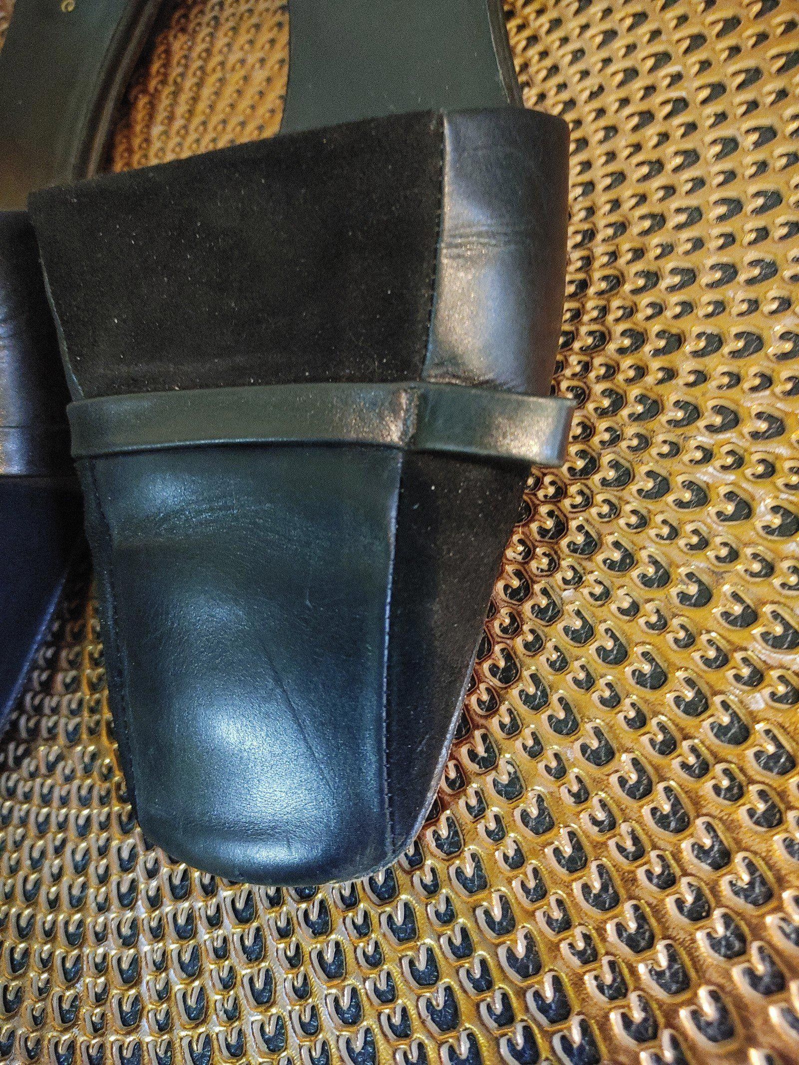 Designer Kate Spade Leather & Suede Slides Size 8 Size US 8 / IT 38 - 5 Thumbnail