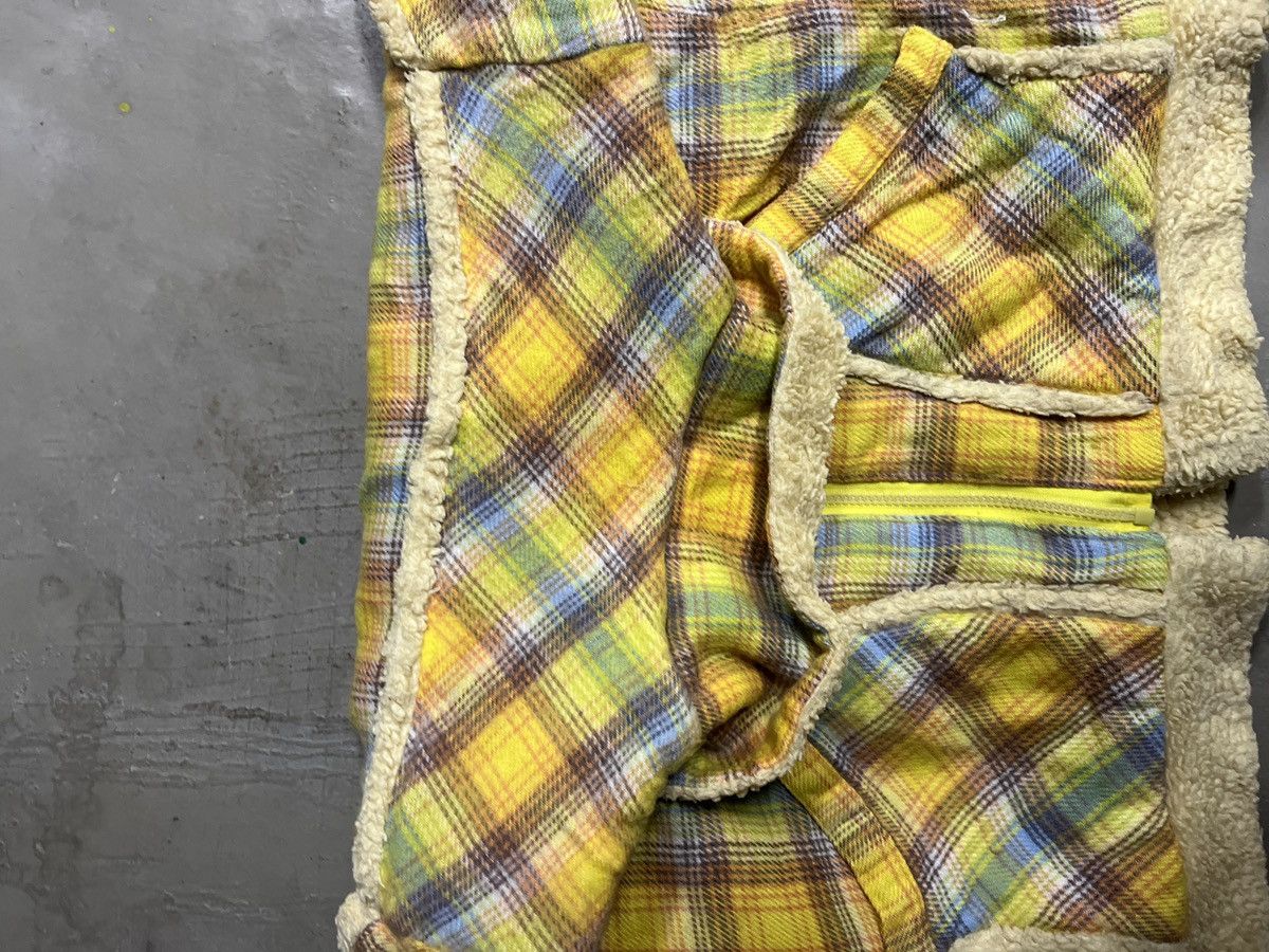 Hysteric Glamour Hysteric Style Plaid Shearling Jacket Size US S / EU 44-46 / 1 - 9 Thumbnail