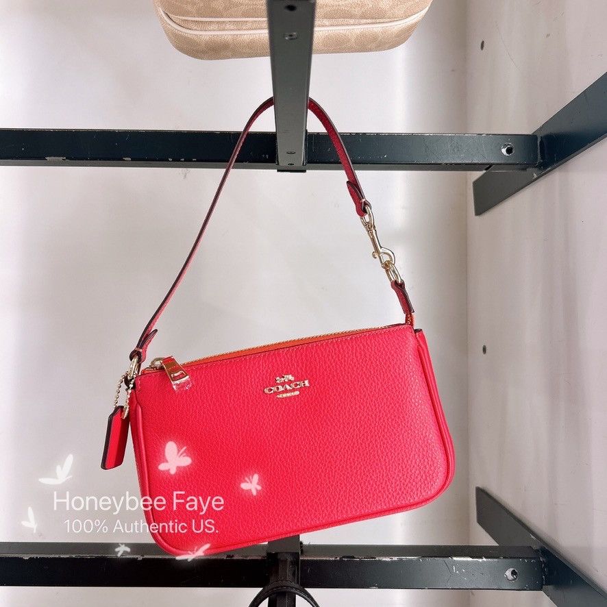 Coach Nolita 19 CBQ88 Gold/Carnation Size ONE SIZE - 3 Thumbnail
