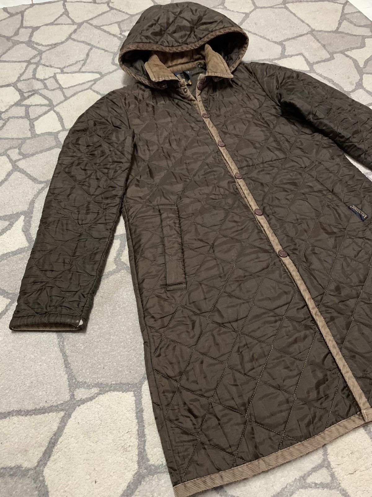 Designer × Lavenham × Vintage Lavenham Long Quilted Parka Jacket Vintage Size S / US 4 / IT 40 - 3 Thumbnail