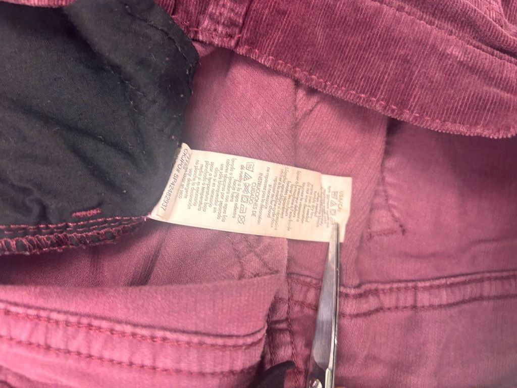 Calvin Klein Women's Calvin Klein Jeans Size 10 Red Corduroy Pants Size 32" / US 10 / IT 46 - 11 Thumbnail