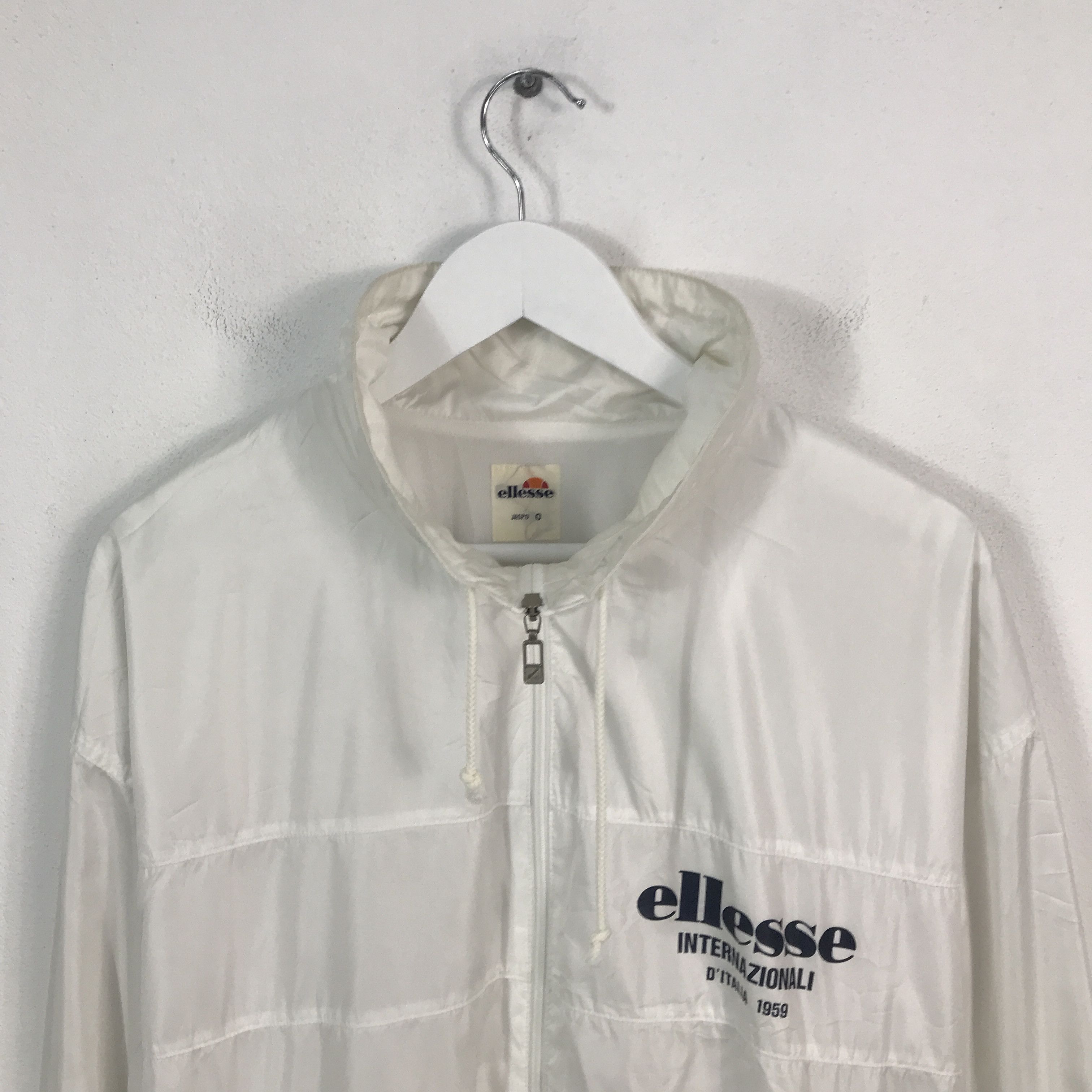Ellesse × Japanese Brand Rare Ellesse Windbreaker Sport Jacket Size US L / EU 52-54 / 3 - 3 Thumbnail