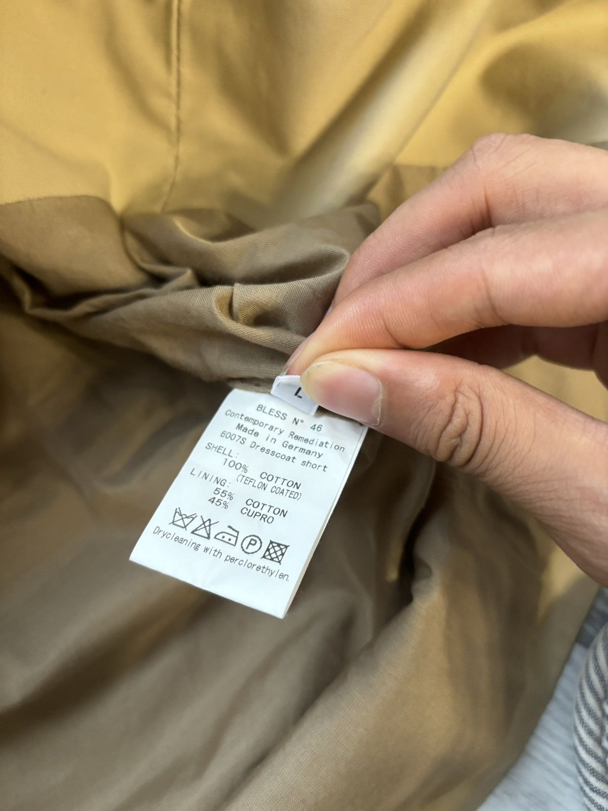 Bless Bless N°46 'Contemporary Remediation' The Diptrics Long Coat Size US L / EU 52-54 / 3 - 7 Thumbnail