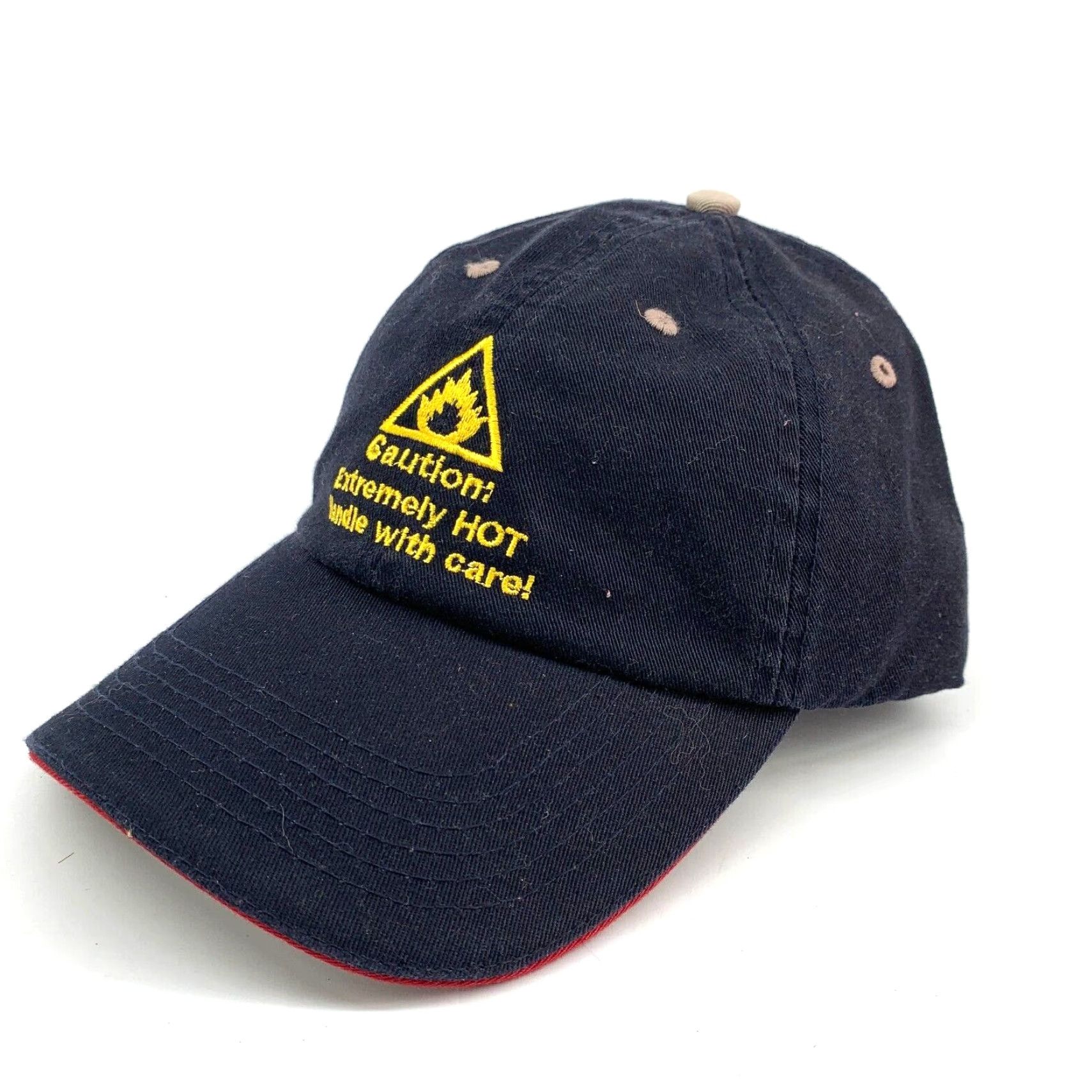 Vintage Jhat's Men's Black Adjustable Baseball Hat Baseball Cap Mens Outdoor Solid Black Adjustable Hook With Care! Size ONE SIZE - 2 Thumbnail