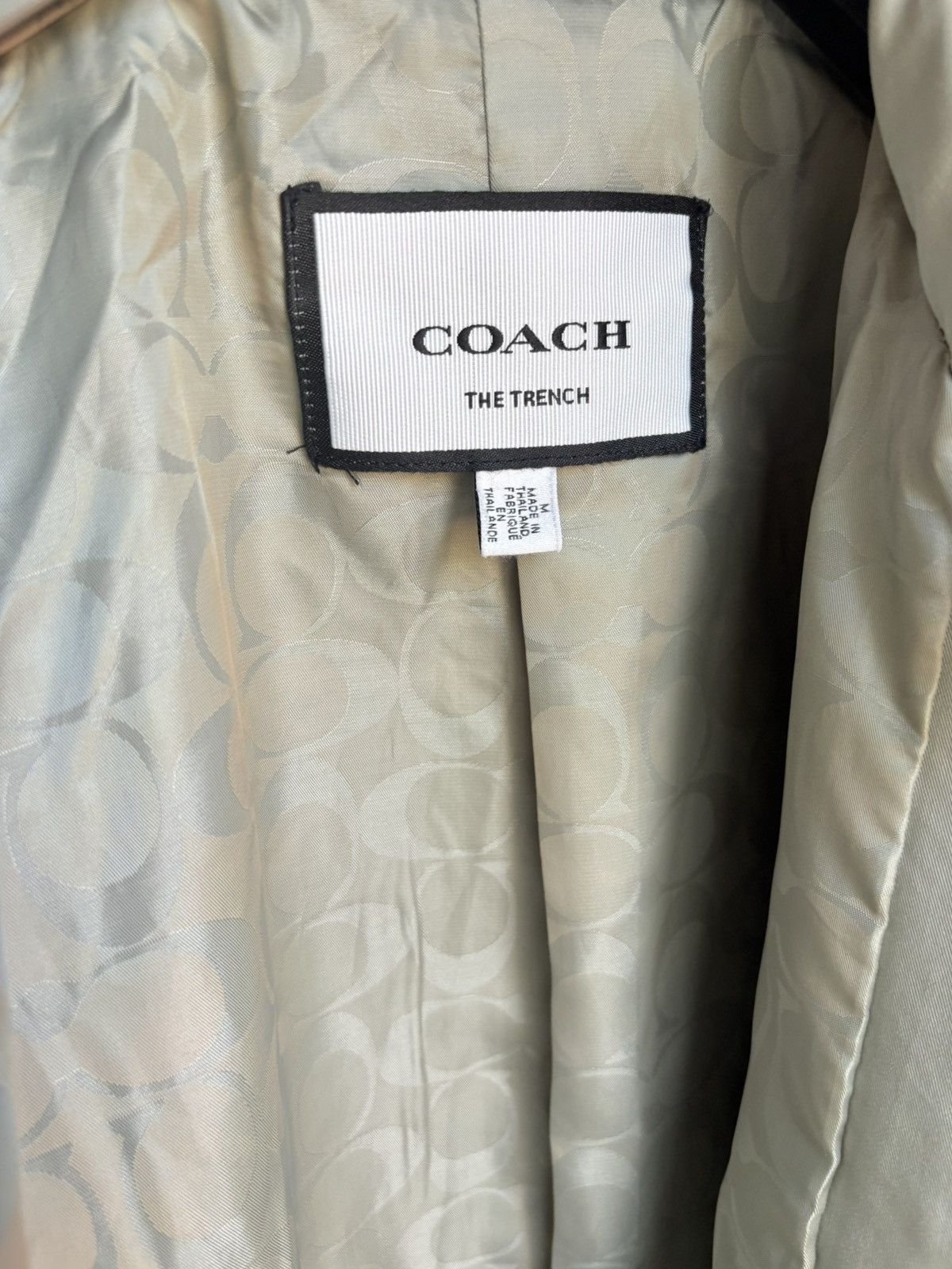 Coach Coach “The Trench” Trench Coat Brand New Size M / US 6-8 / IT 42-44 - 4 Thumbnail