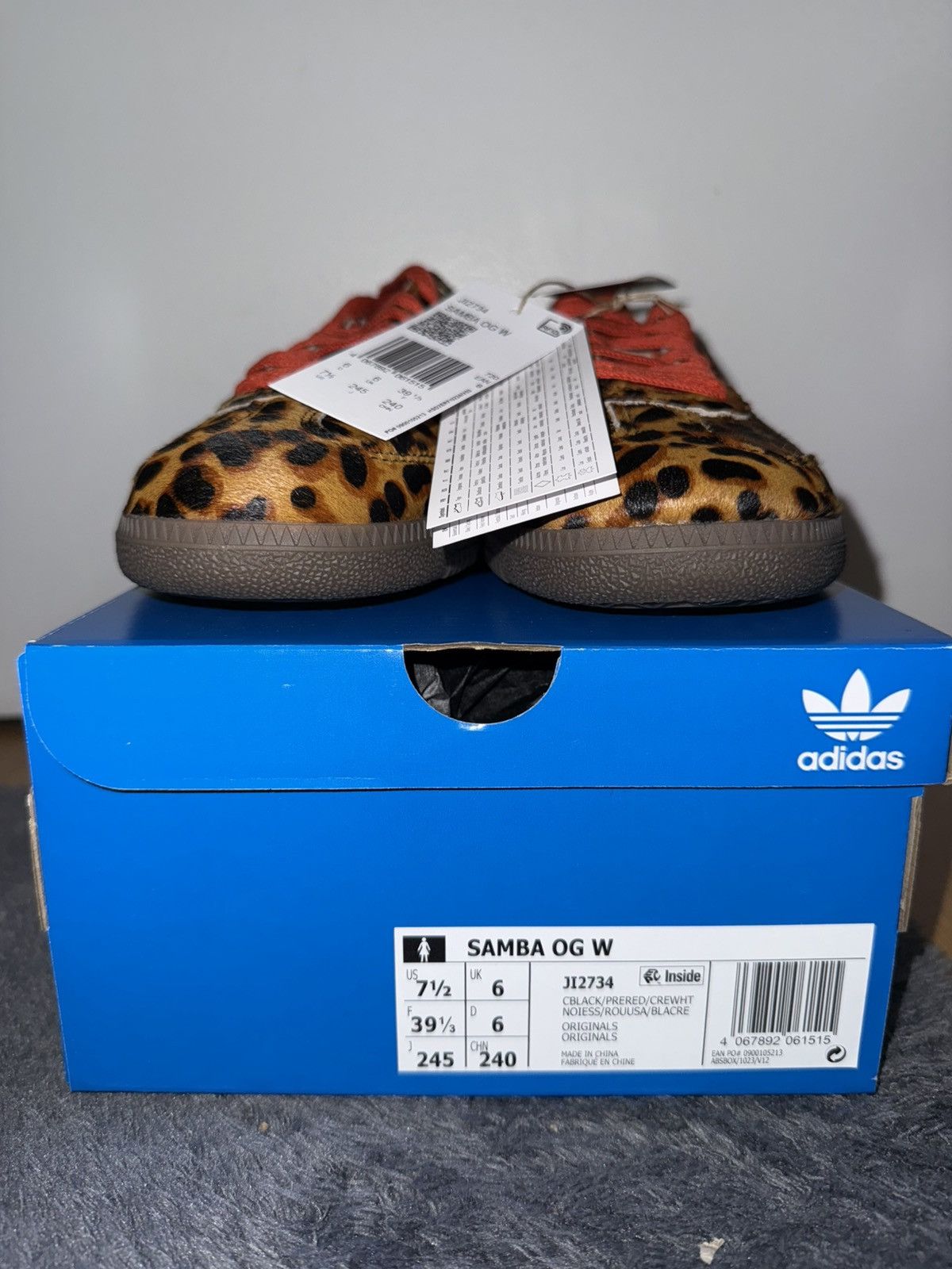 Adidas Adidas Samba OG Léopard Size US 7.5 / IT 37.5 - 6 Thumbnail