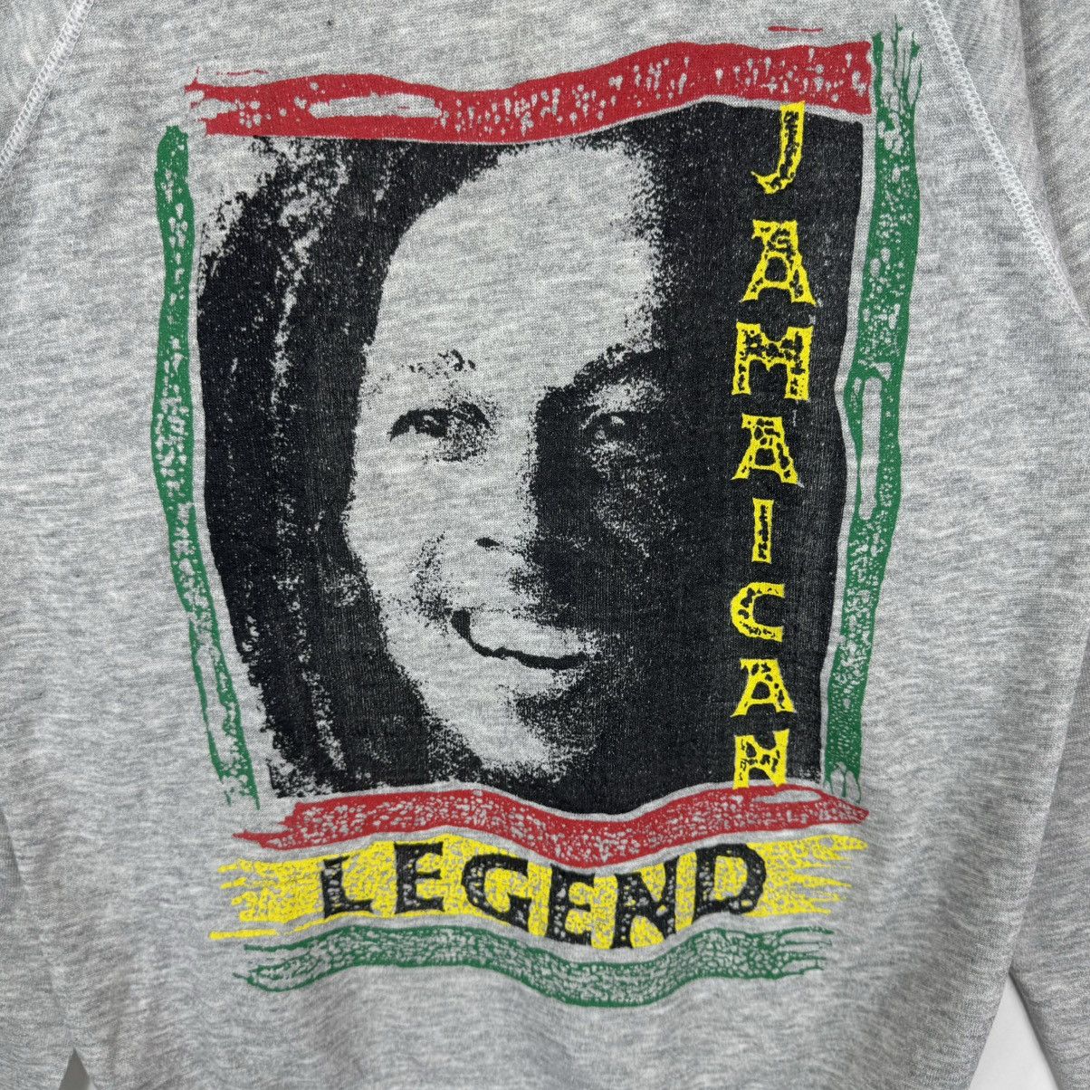 Bob Marley × Vintage VINTAGE 90s BOB MARLEY RASTA REGGAE CREWNECK Size US L / EU 52-54 / 3 - 4 Thumbnail