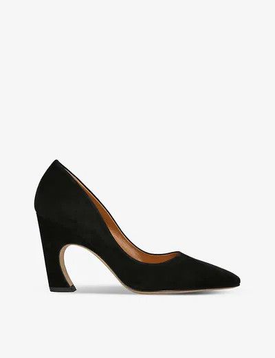 Chloe o1y0825 Leather Pumps in Black Size US 7 / IT 37 - 1 Thumbnail
