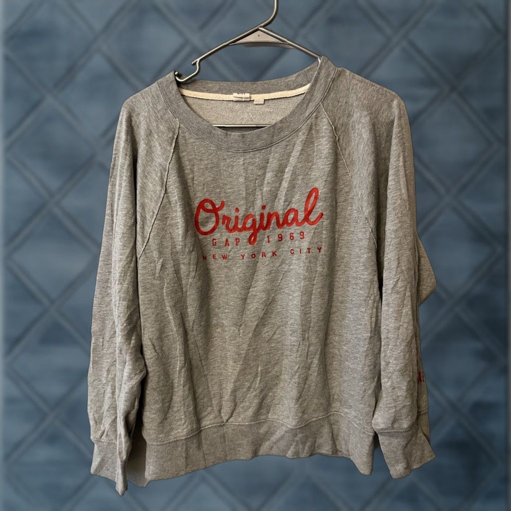 Gap GAP Crewneck Sweatshirt est. 1969 Gray Size Small Mens Vintage pullover Size US S / EU 44-46 / 1 - 1 Thumbnail