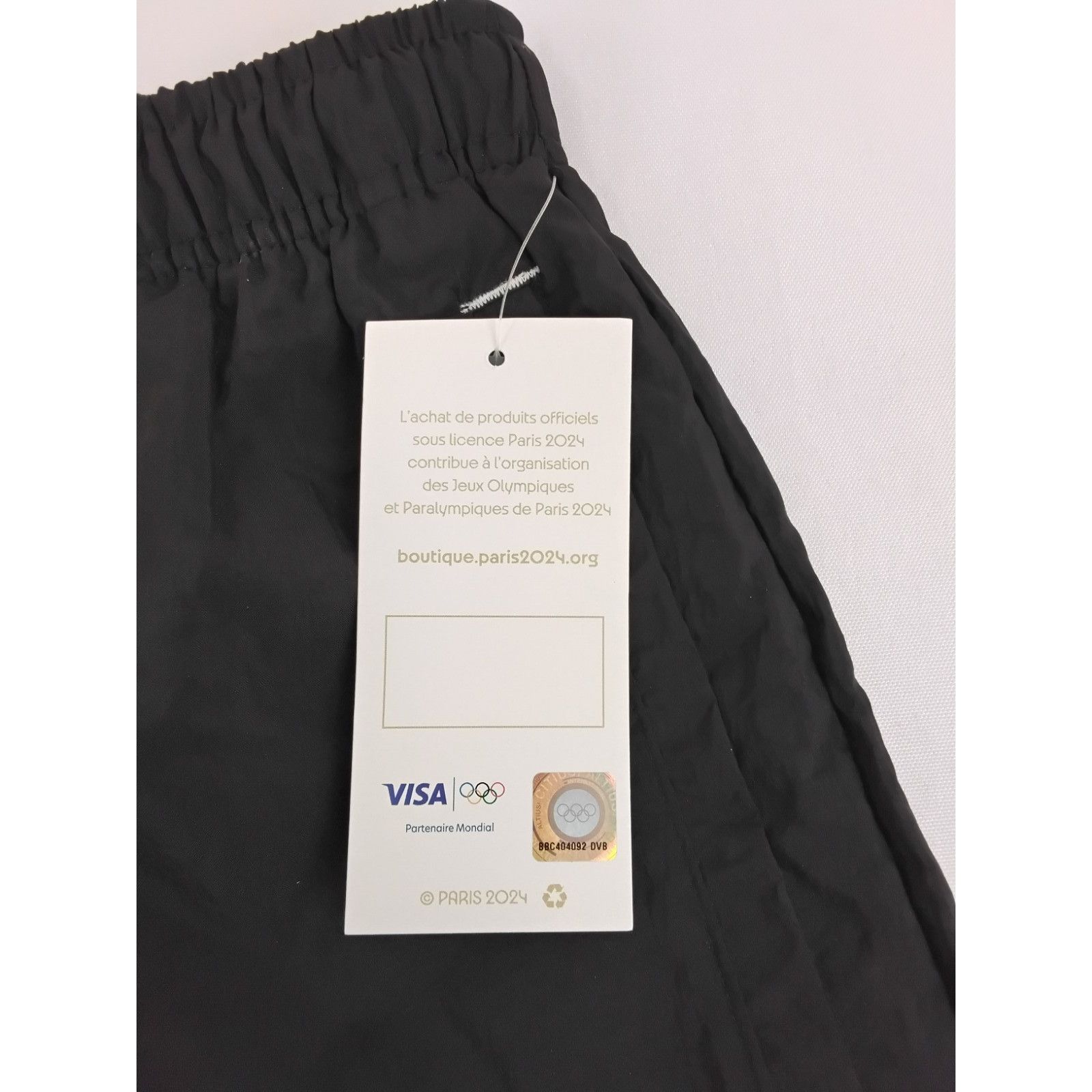 Other Paris 2024 Olympics Running Shorts Men's S Black/White NWT Size US 29 - 8 Thumbnail