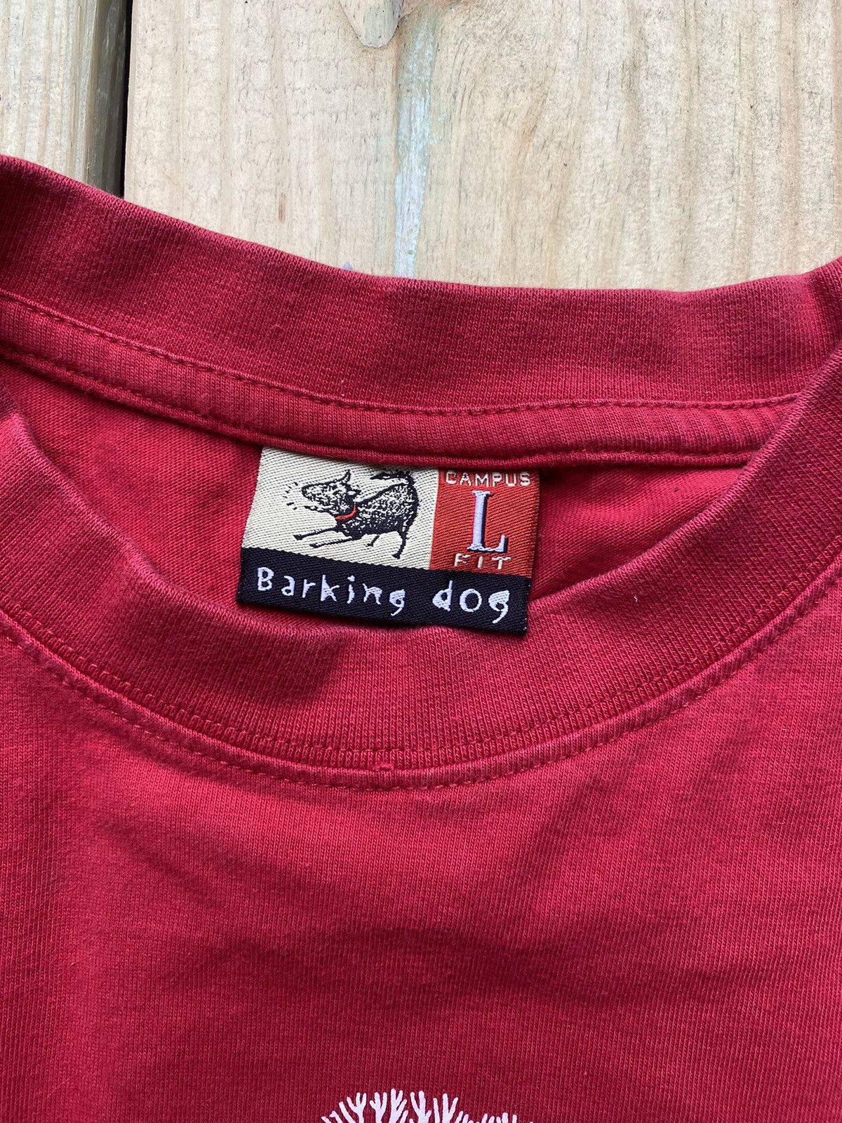 Vintage Vintage 90s red recycle or die tshirt Size US L / EU 52-54 / 3 - 2 Thumbnail
