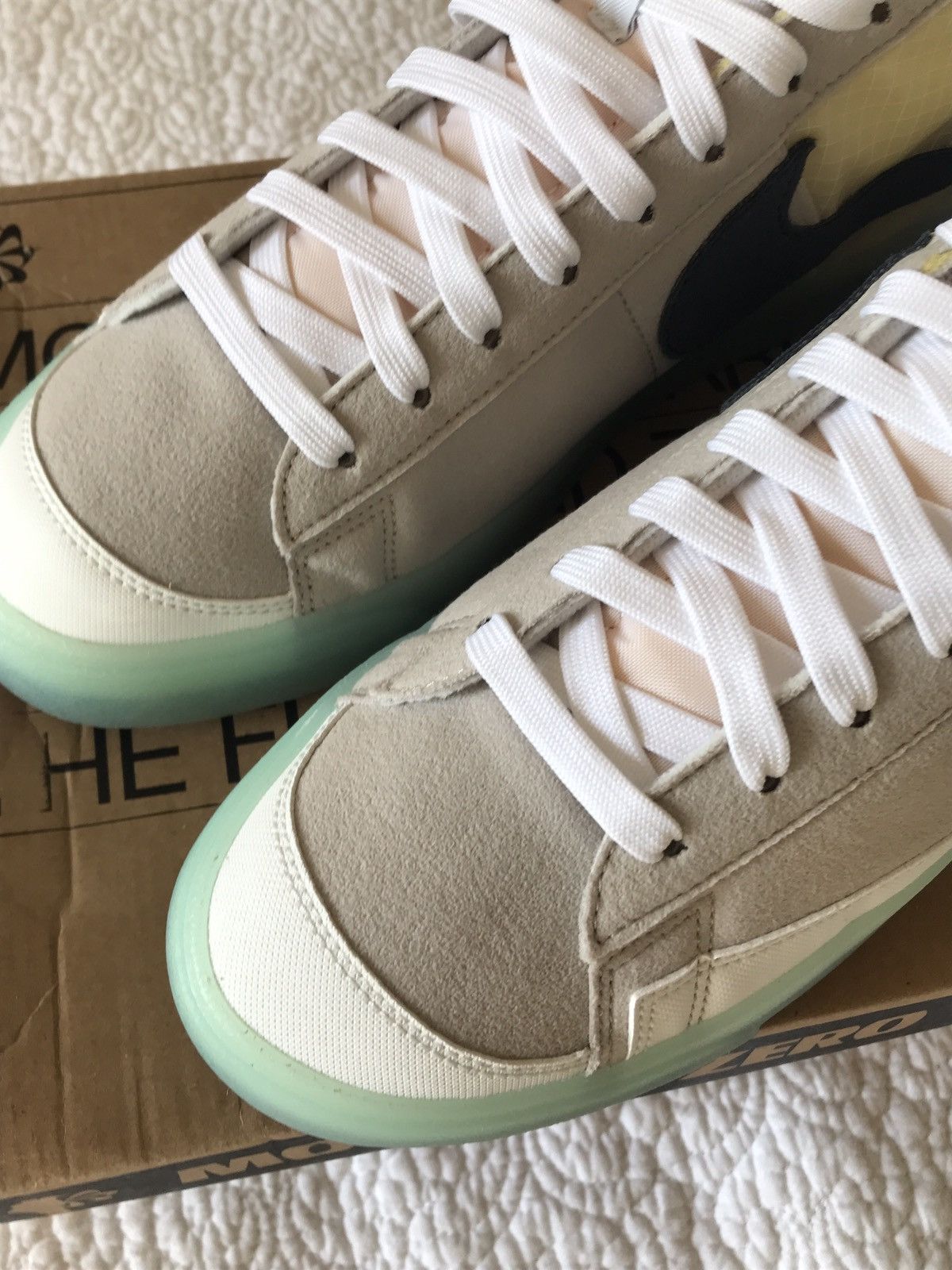 Nike Nike Blazer Mid ‘77 Glacier (Move to Zero) Size US 10 / EU 43 - 3 Thumbnail