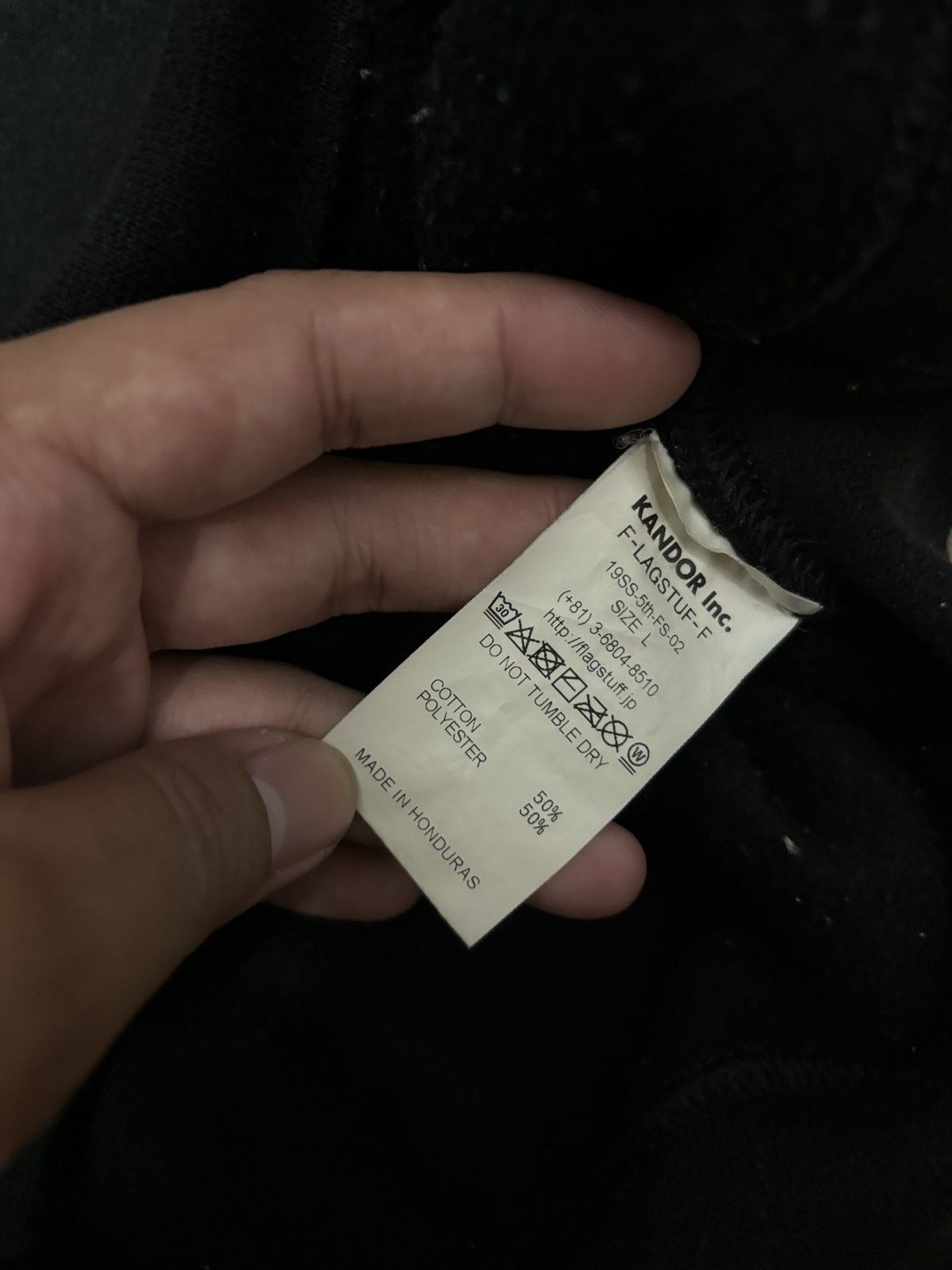 Flagstuff Flagstuff Centre Box Logo 5th Anniversary Pullover Size US L / EU 52-54 / 3 - 7 Thumbnail