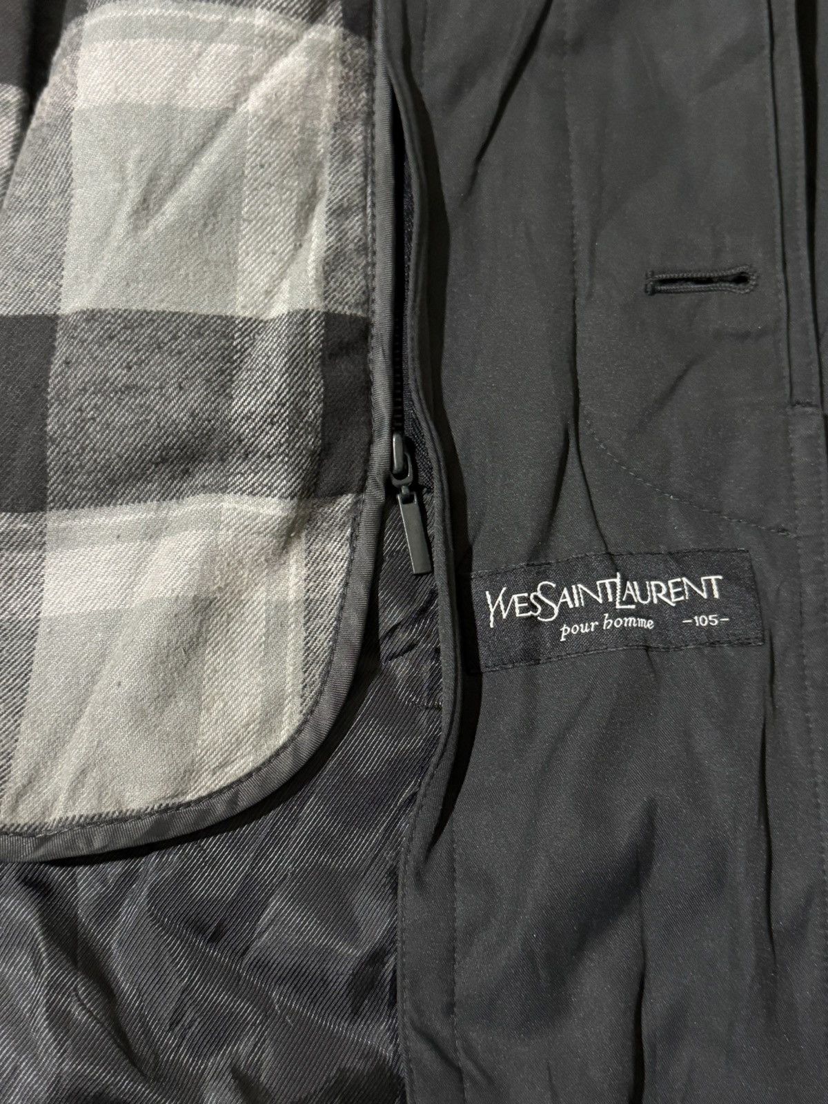 Yves Saint Laurent Heavy coat yves saint lauren Size US XXL / EU 58 / 5 - 5 Thumbnail