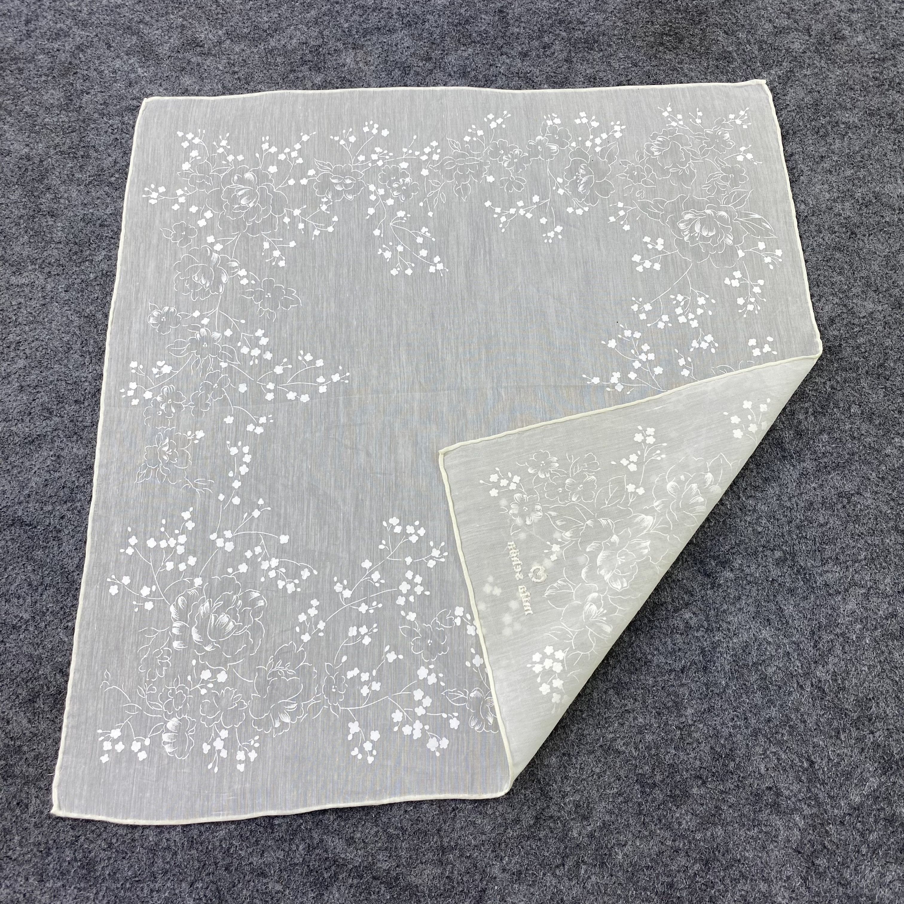 Mila Schon Mila Schon Handkerchief / Bandana / Neckerchief-B1357 Size ONE SIZE - 5 Thumbnail