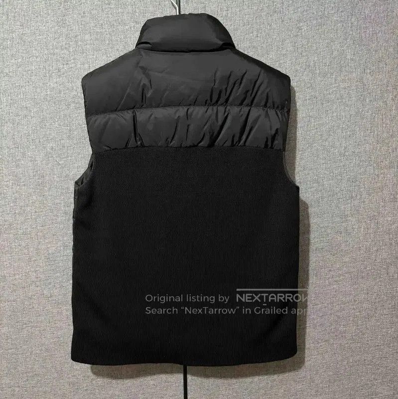 Prada Prada Black Wool Logo Embroidered Down Vest. Size US M / EU 48-50 / 2 - 2 Thumbnail