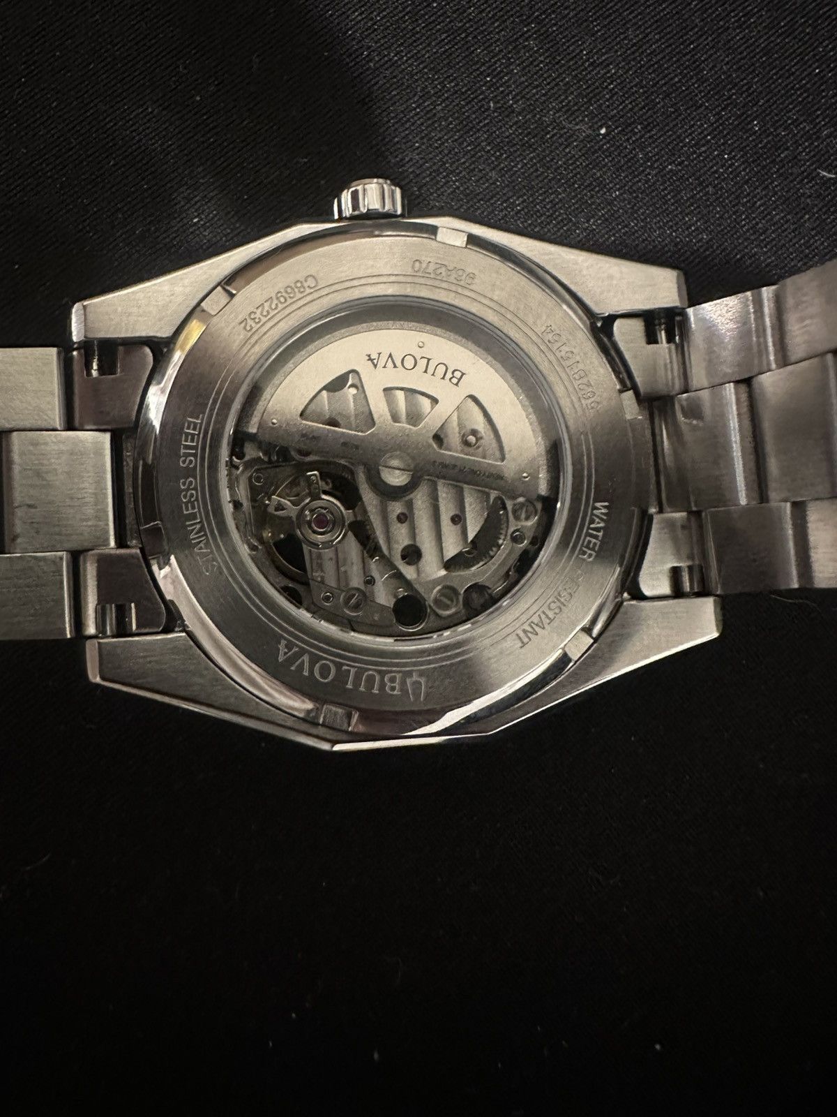 Bulova Bulova Surveyor Automatic Black Dial Watch Size ONE SIZE - 5 Thumbnail