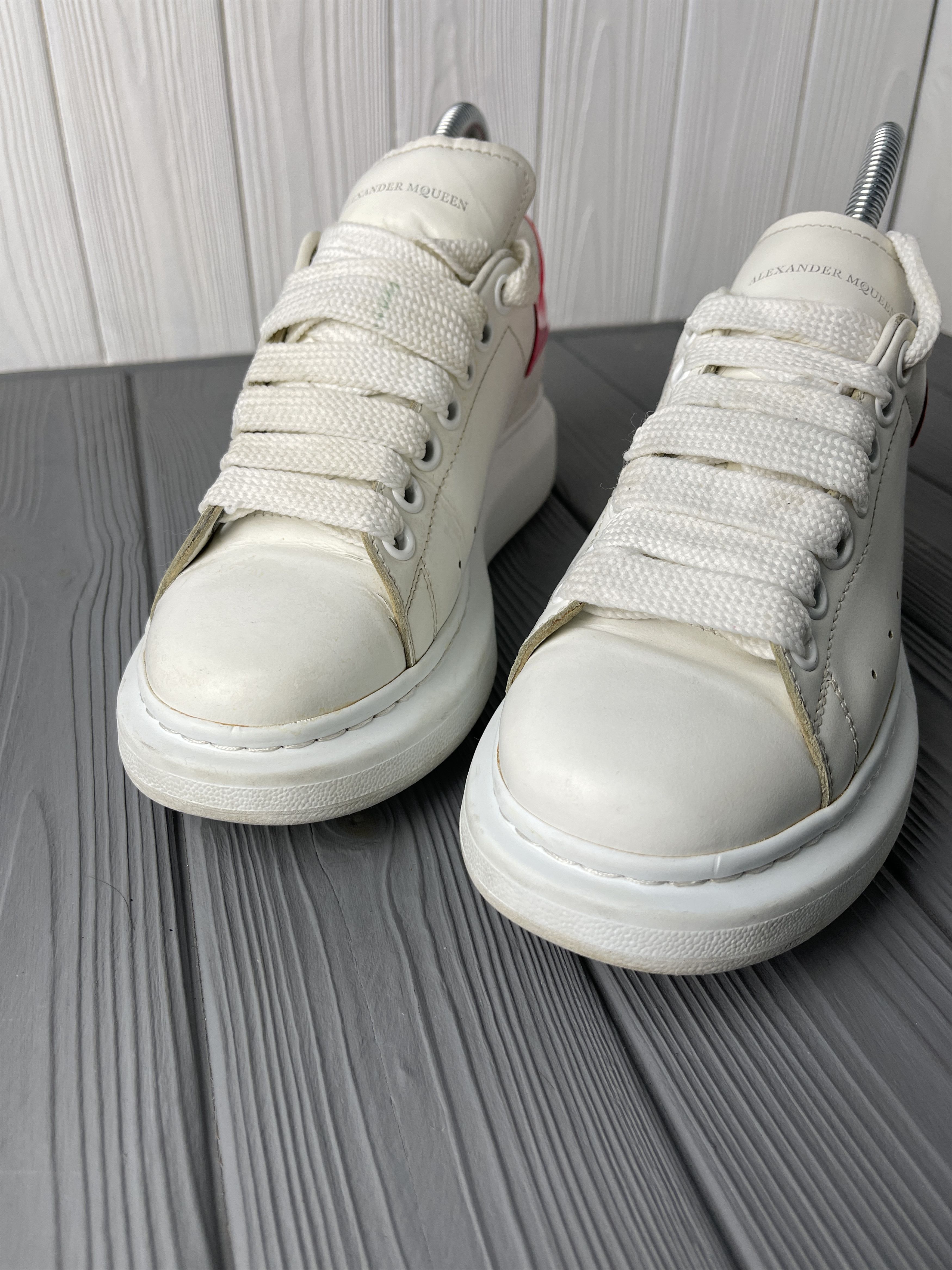 Alexander McQueen Alexander McQueen Leather Sneakers Size US 8 / IT 38 - 5 Thumbnail