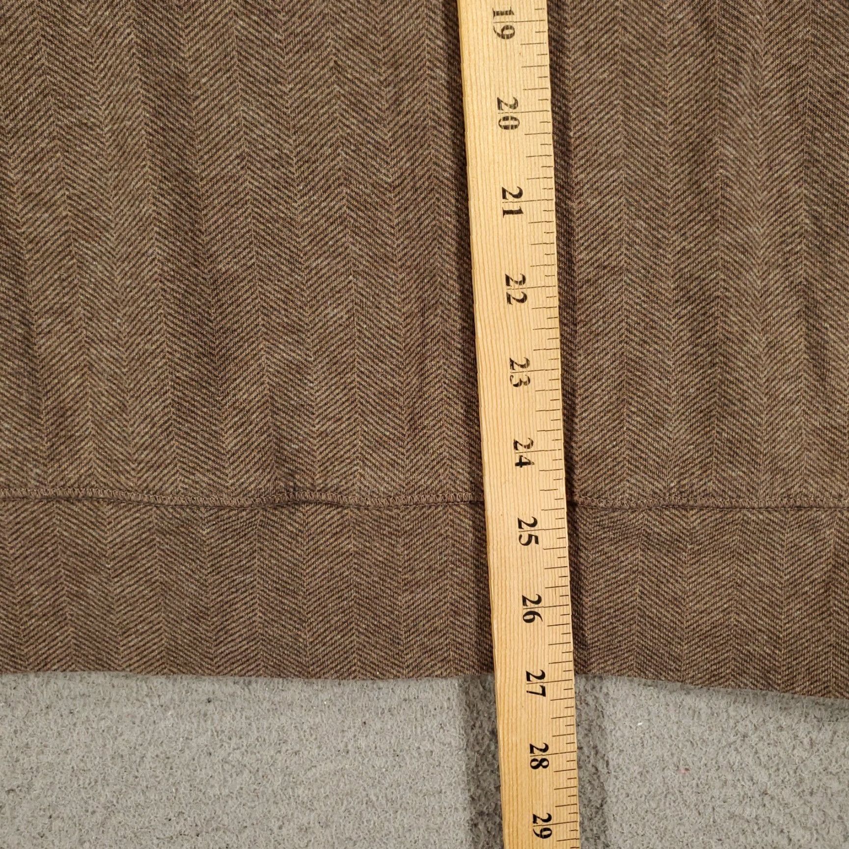 Vintage Tahari Mens XL Pullover Sweater 1/4 Zip Herringbone Brown Gray Classic Casual Shirt? Size US XL / EU 56 / 4 - 2 Thumbnail