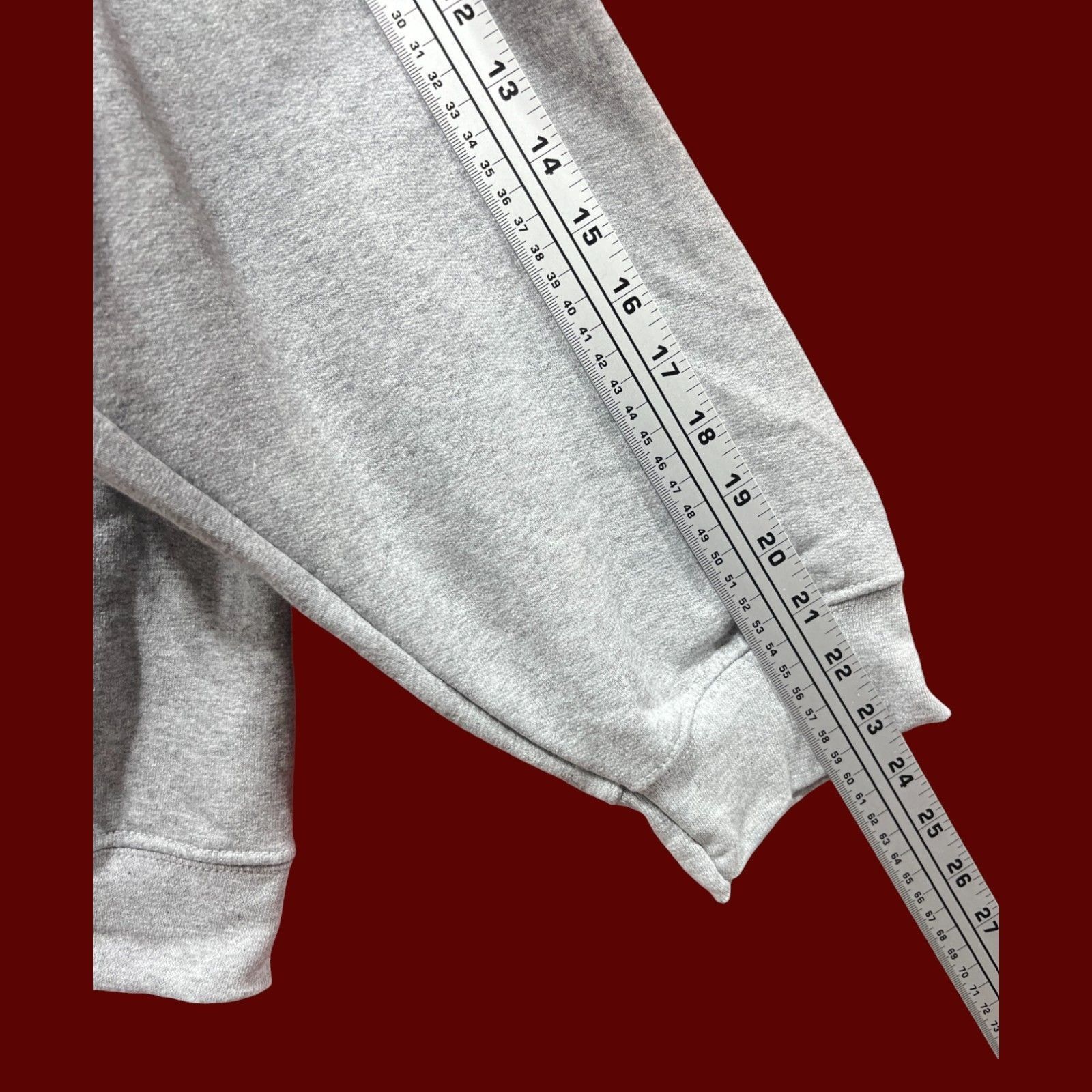 Gildan Gildan - Men's Long Sleeve Hooded Sweatshirt - Grey - 3XL Size ONE SIZE - 9 Thumbnail
