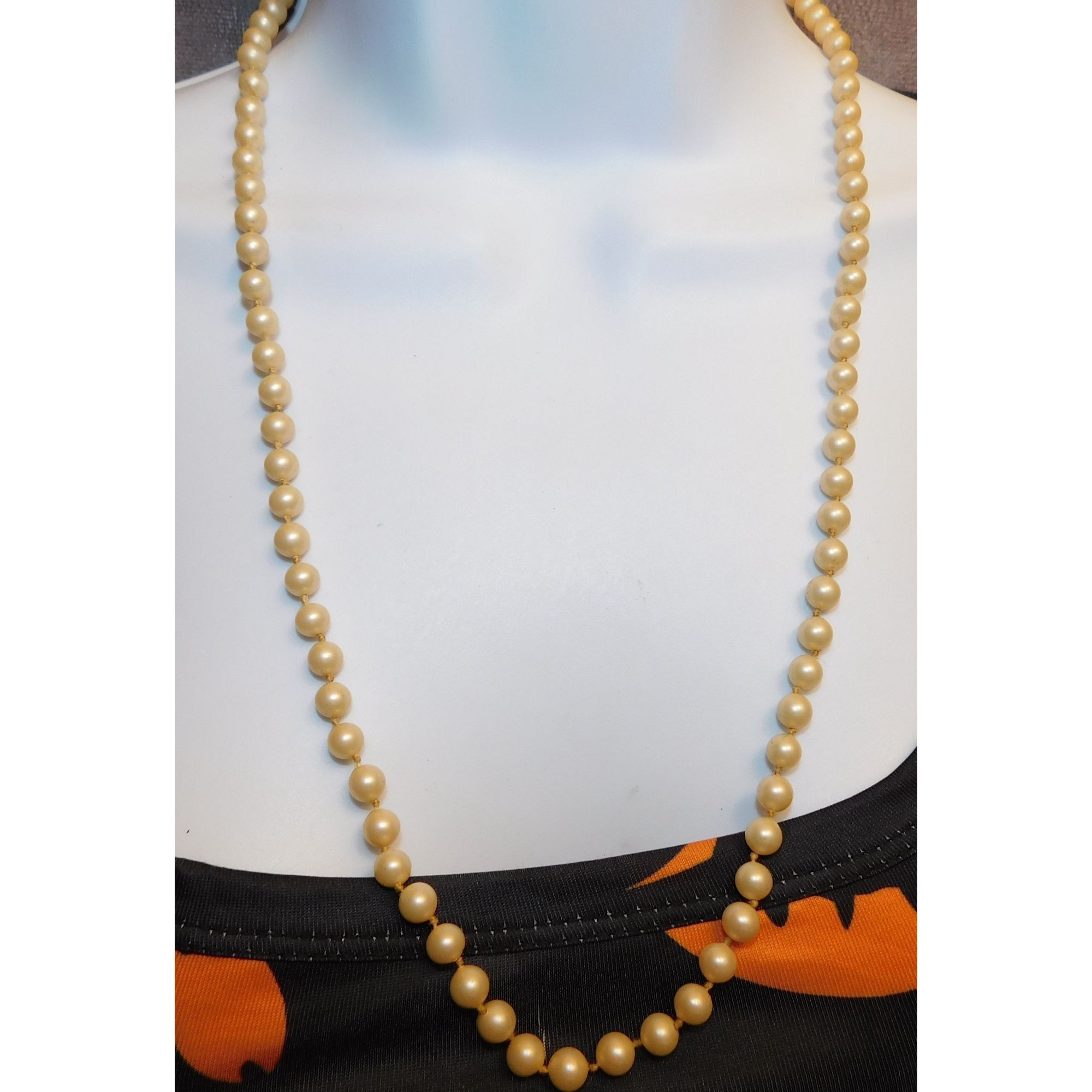 Other Vintage Marvella Faux Pearl Beaded Necklace Size ONE SIZE - 1 Thumbnail
