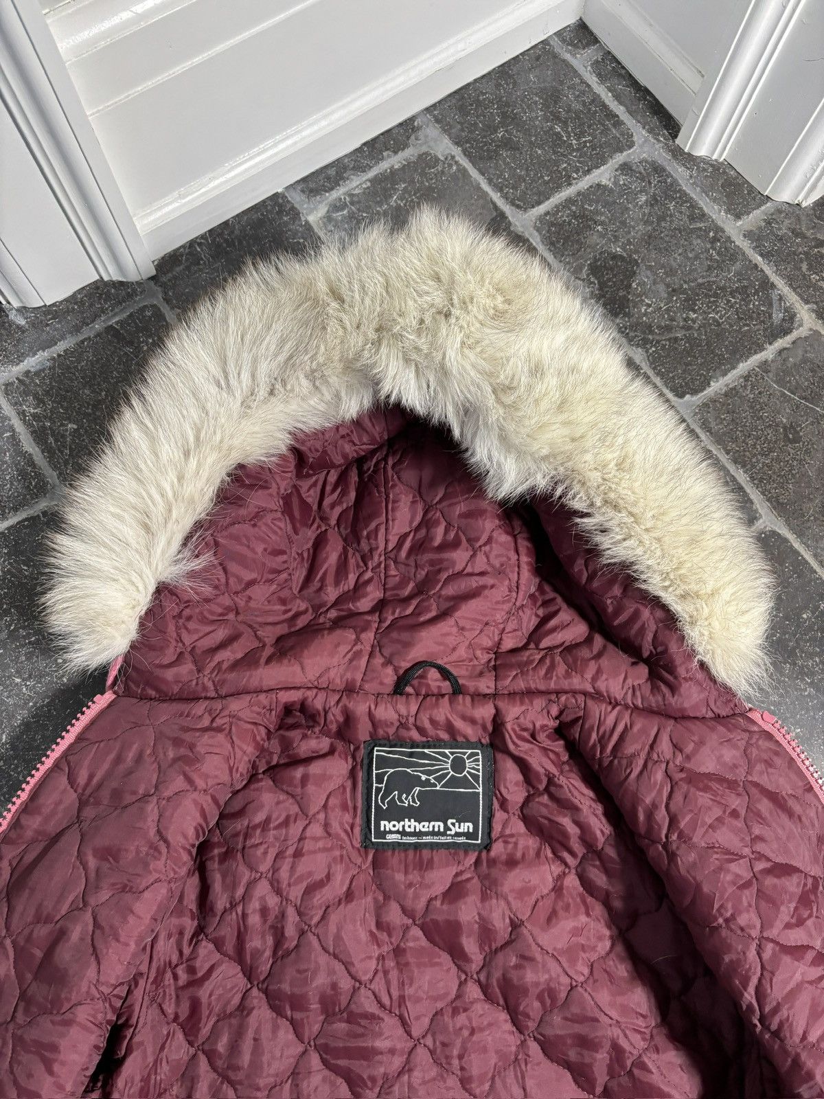 Vintage Vintage Duffle Coat Wool Eskimo Inuit Embroidered Indegenous Size US XS / EU 42 / 0 - 13 Thumbnail