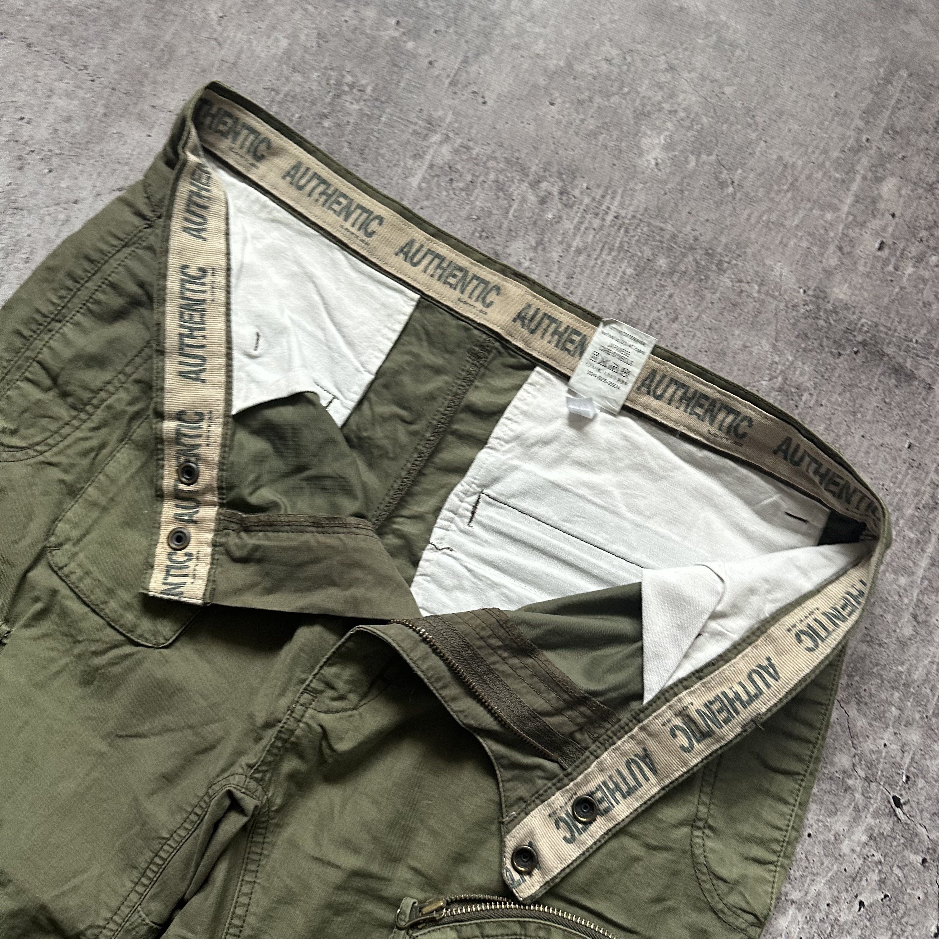 Japanese Brand Japanese Cargo Multi Pocket 3/4 Baggy Pants Size US 32 / EU 48 - 6 Thumbnail