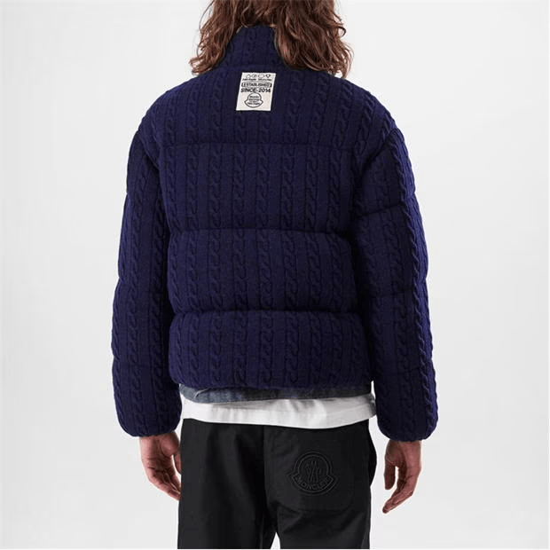 Moncler Austru Wool Short Down Jacket Size US M / EU 48-50 / 2 - 2 Thumbnail